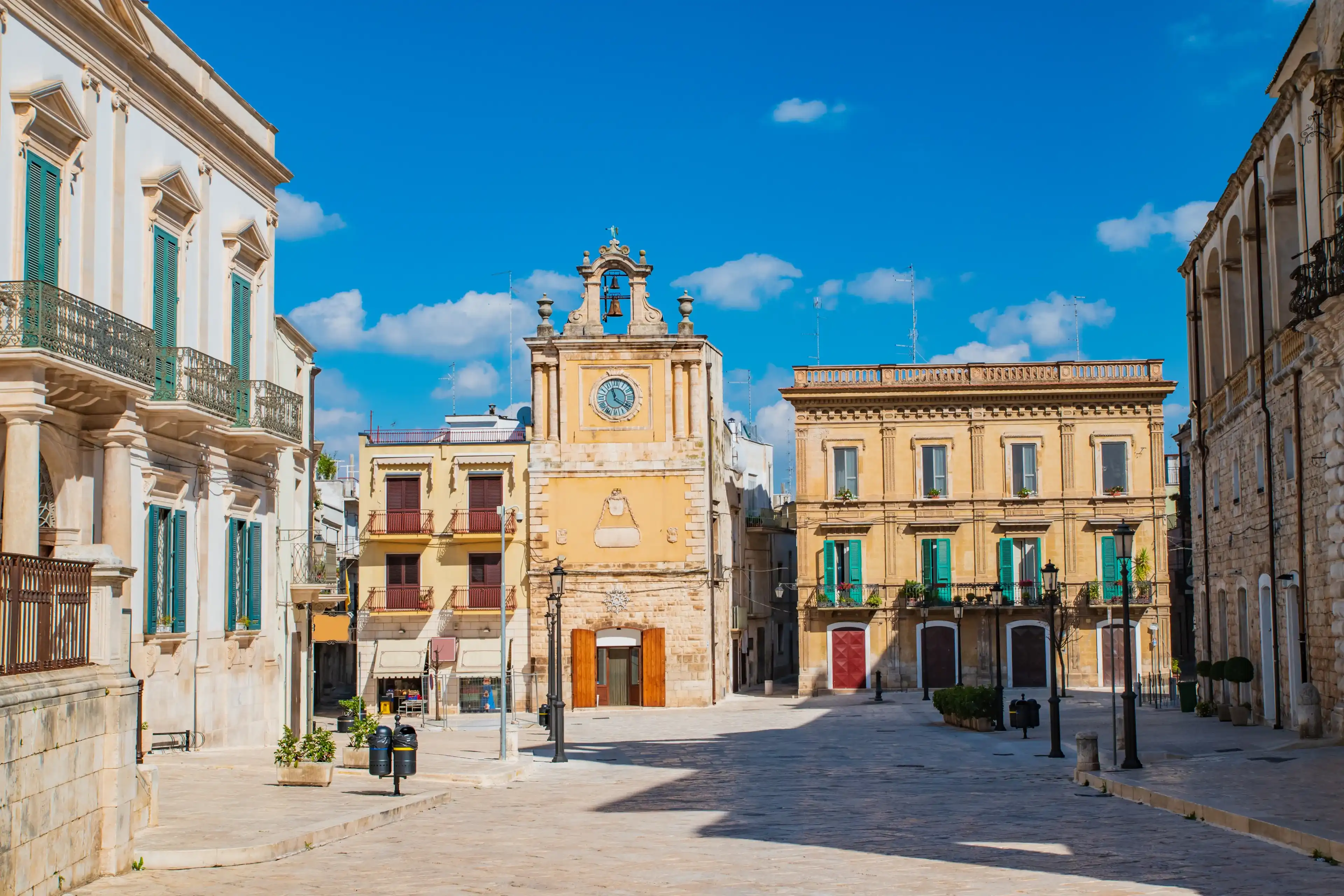 Clocktower of Acquaviva delle fonti. Puglia. Italy. Clocktower of Acquaviva delle fonti. Puglia. Italy.