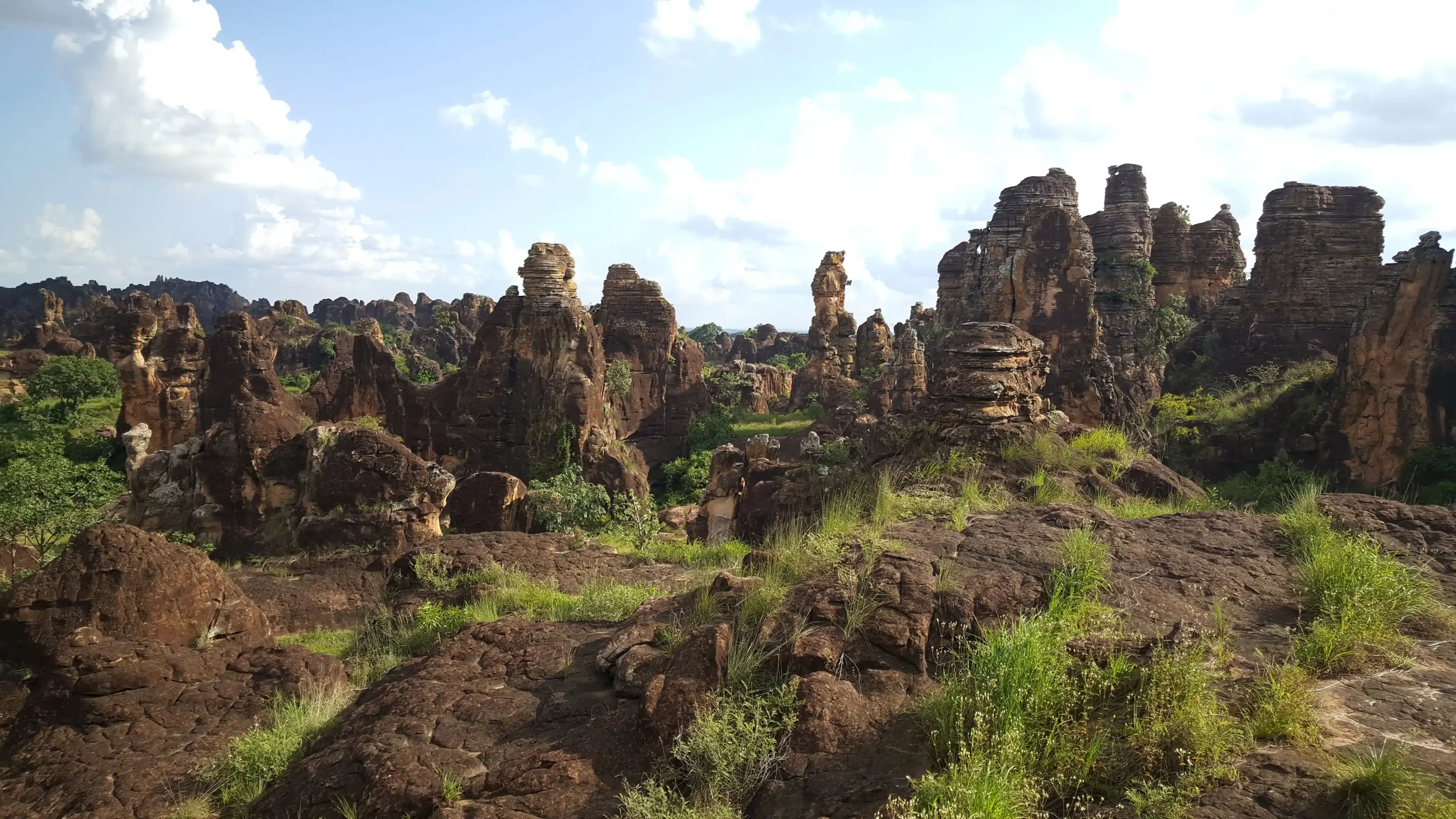 The Sindou peaks in Burkina Faso The Sindou peaks in Burkina Faso