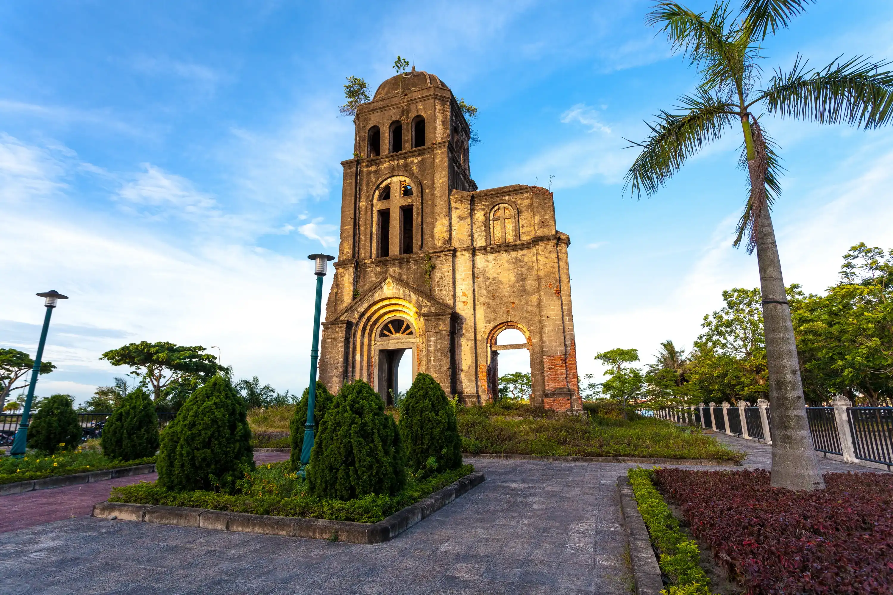 Tam Toa Church is an old Catholic church built during the late 19th century in Dong hoi QuangBinh. During the Vietnam War, the church was destroyed by American bombs. it's Evidence of war Tam Toa Church is an old Catholic church built during the late 19th century in Dong hoi QuangBinh. During the Vietnam War, the church was destroyed by American bombs. it's Evidence of war