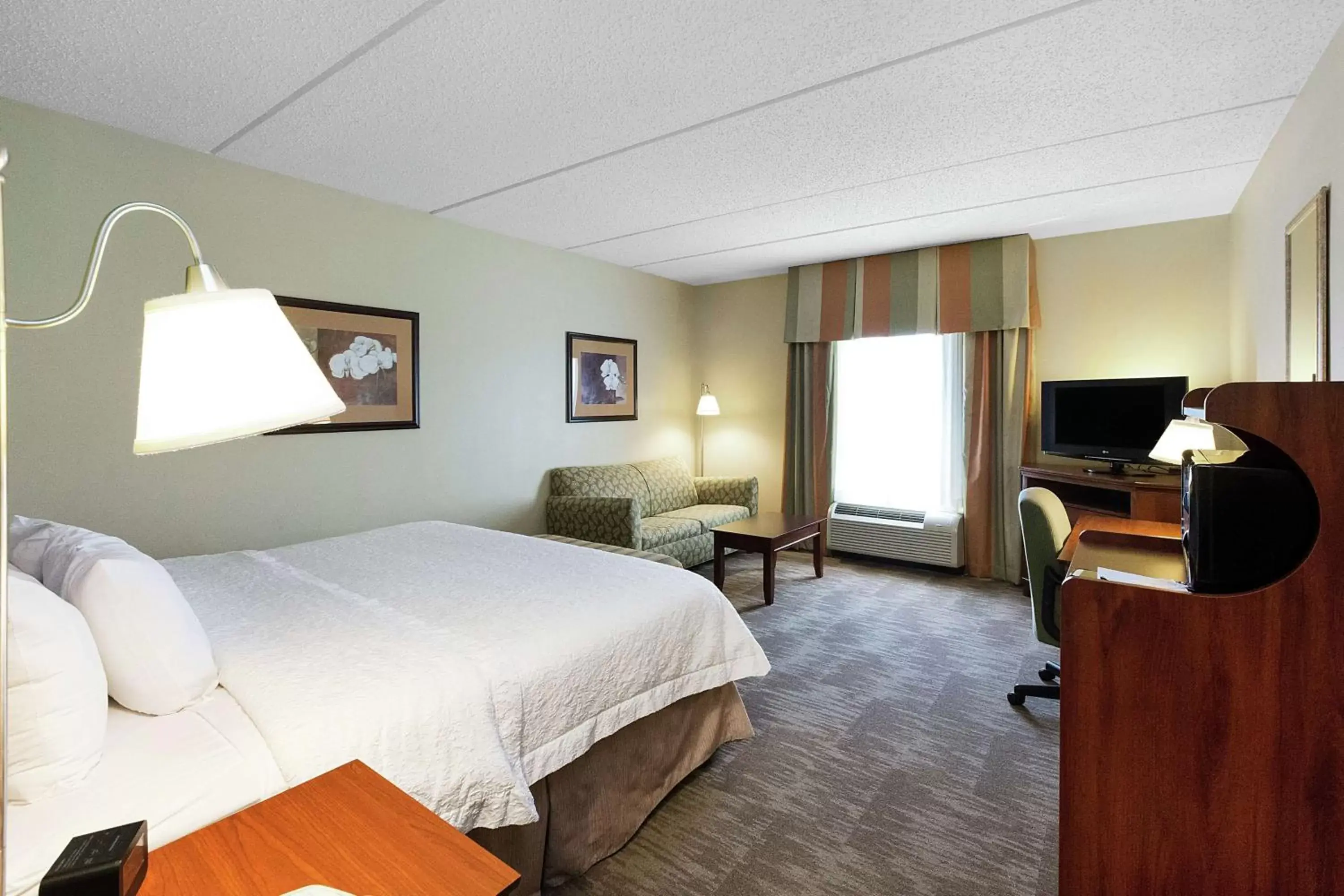 King Room with Sofa Bed and Study - Non-Smoking in Hampton Inn & Suites Blairsville King Room with Sofa Bed and Study - Non-Smoking in Hampton Inn & Suites Blairsville