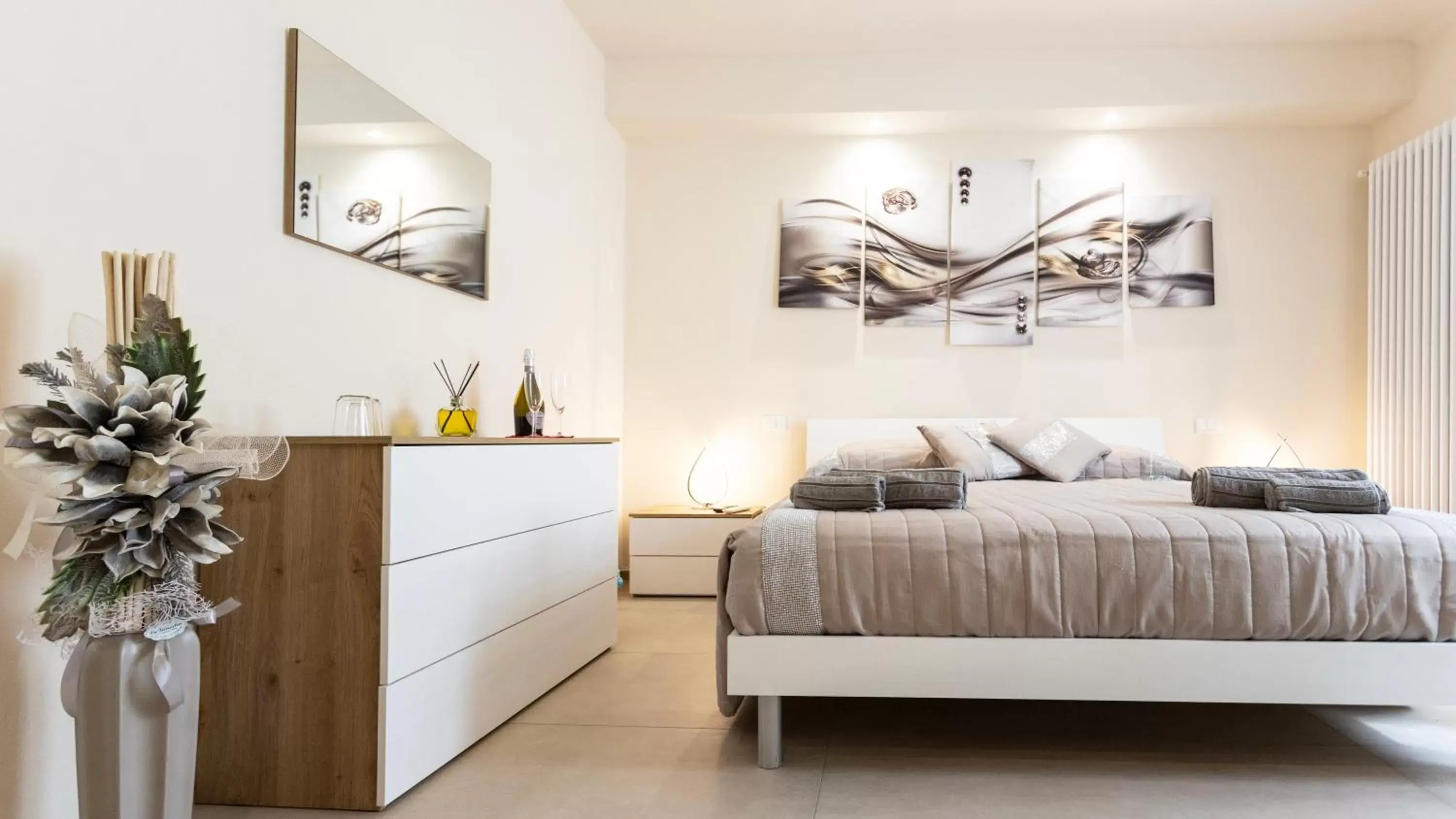 Bed in The Bricks B&B Bed in The Bricks B&B