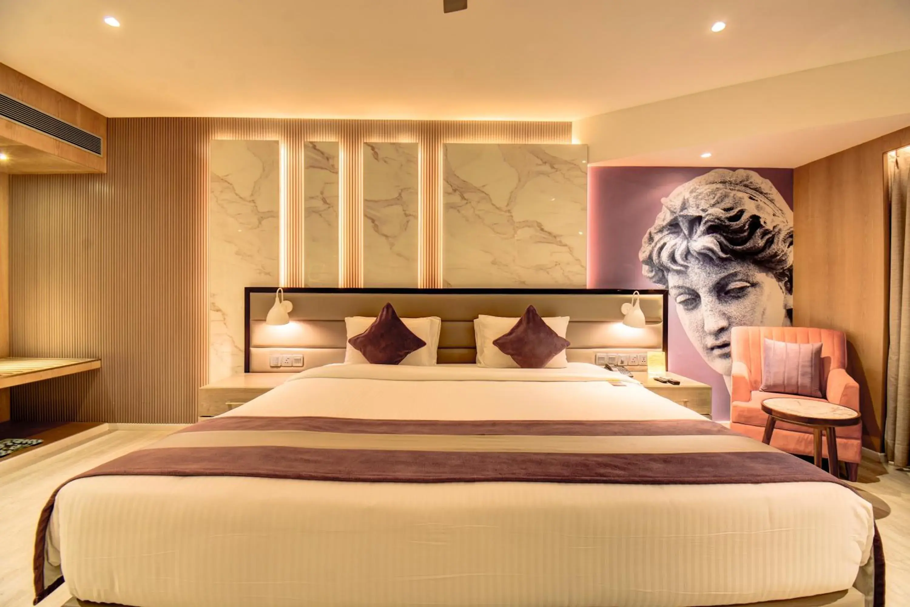 Grand Suite with 15% discount on Spa, Food & Soft Beverage & 25% discount on Salon and 20% on Laundry (Only washing & Ironing) per stay in The Corinthians Resort Grand Suite with 15% discount on Spa, Food & Soft Beverage & 25% discount on Salon and 20% on Laundry (Only washing & Ironing) per stay in The Corinthians Resort