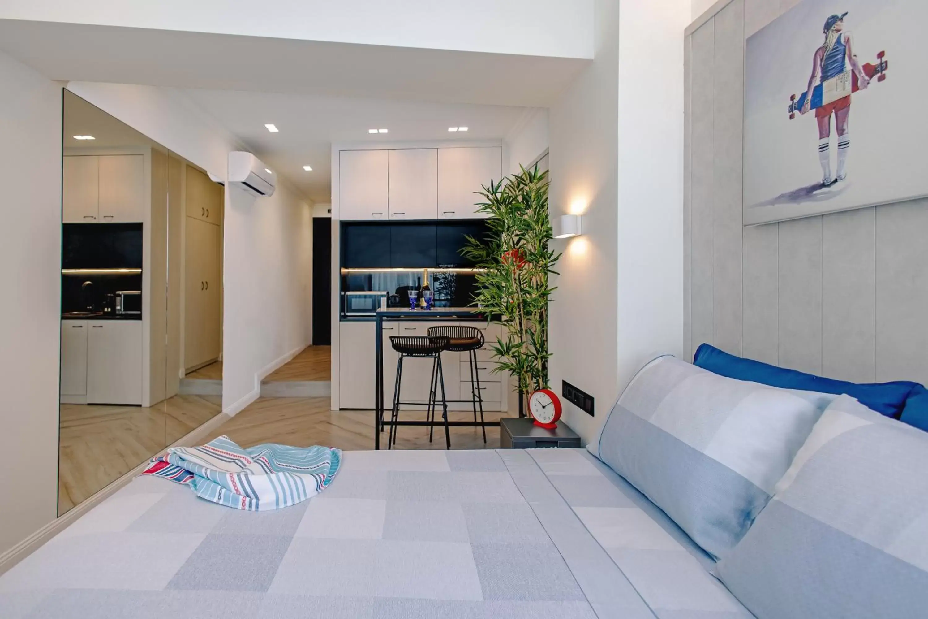 Photo of the whole room, Bed in Triple A @ Trendy Psiri - Art & Nightlife Photo of the whole room, Bed in Triple A @ Trendy Psiri - Art & Nightlife