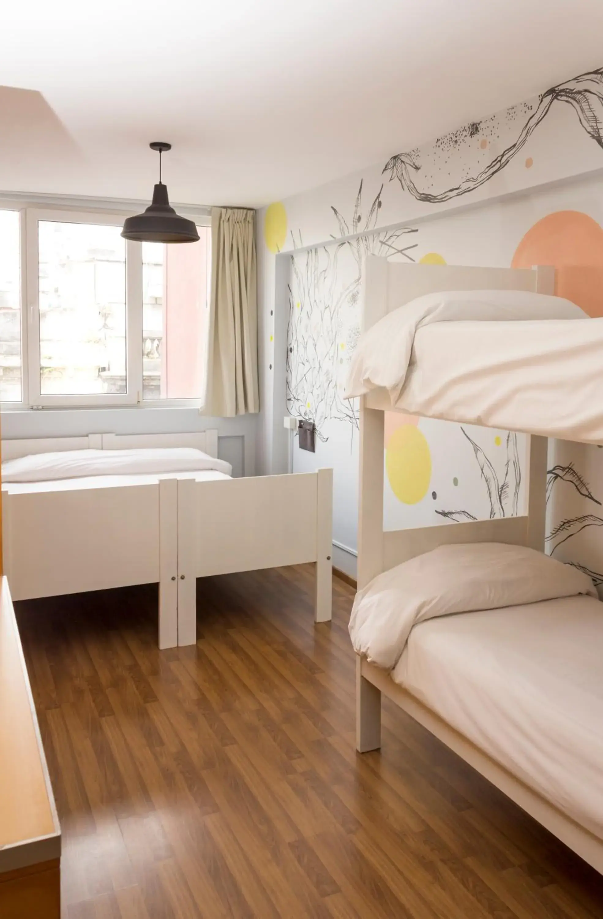 Quadruple Room with Private Bathroom in Circus Hostel Quadruple Room with Private Bathroom in Circus Hostel