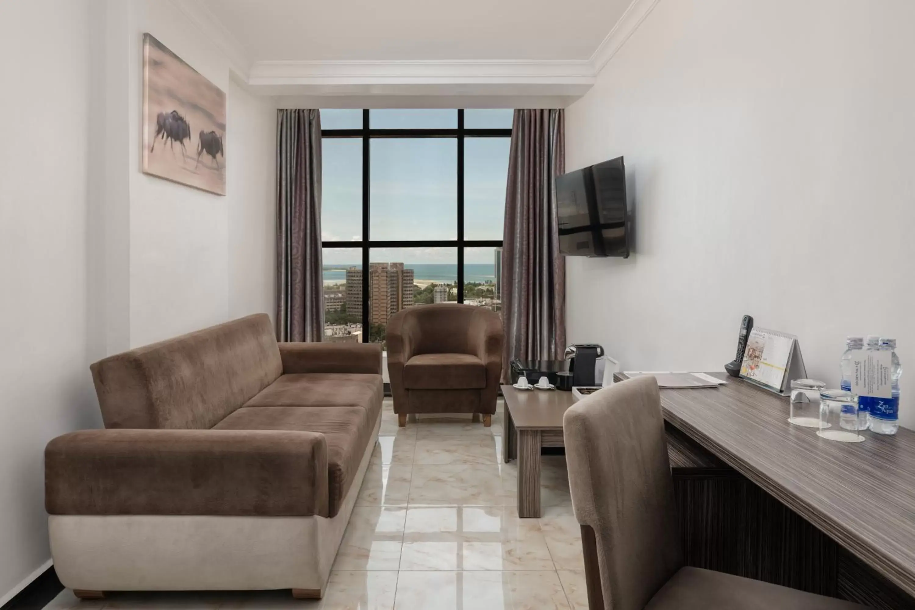 Junior Queen Suite 19th Floor in Golden Tulip Dar Es Salaam City Center Hotel Junior Queen Suite 19th Floor in Golden Tulip Dar Es Salaam City Center Hotel