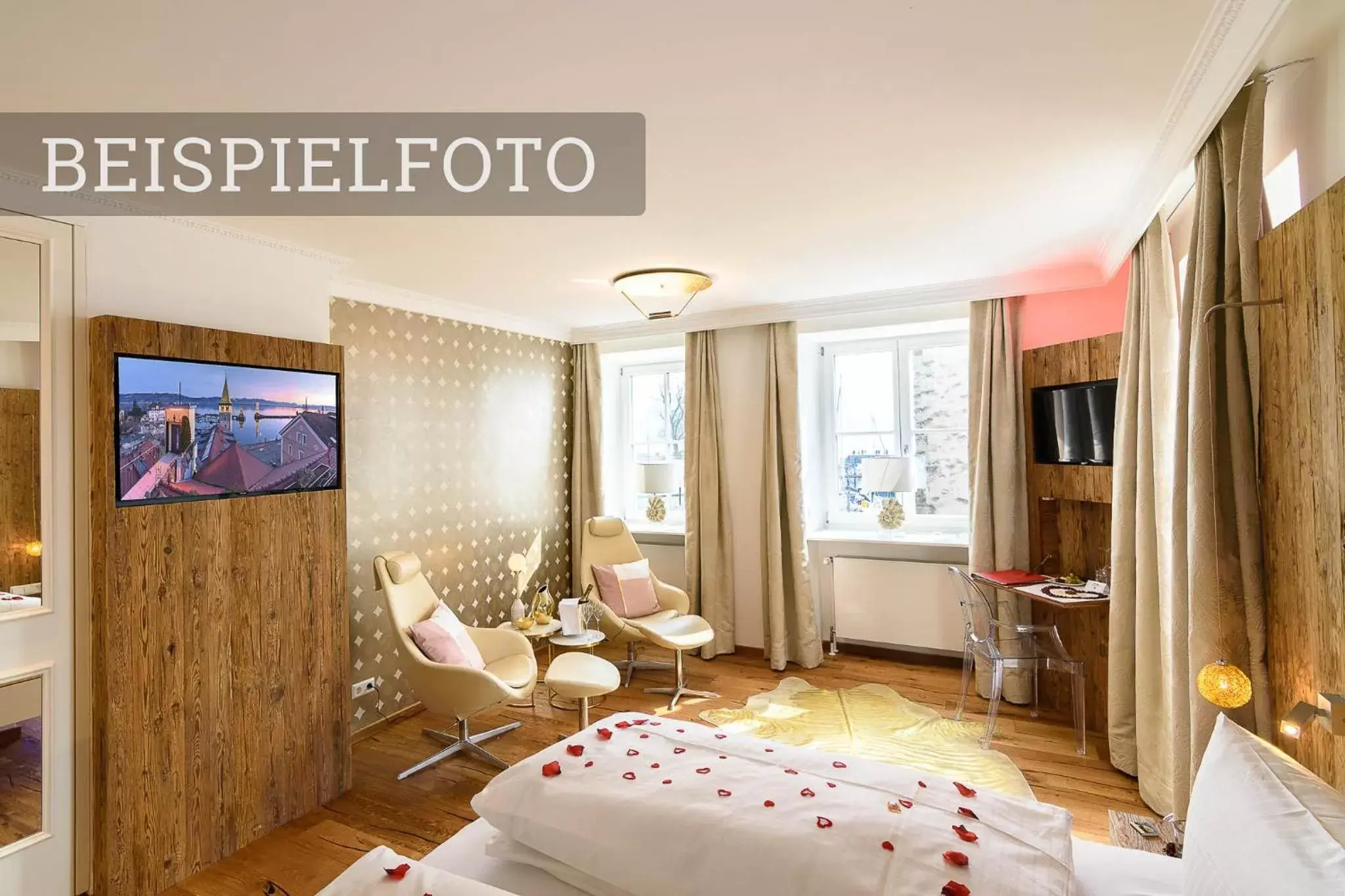 Deluxe Double Room with Balcony - single occupancy in YachtHotel Helvetia Spa- und Wellnessdomizil Deluxe Double Room with Balcony - single occupancy in YachtHotel Helvetia Spa- und Wellnessdomizil