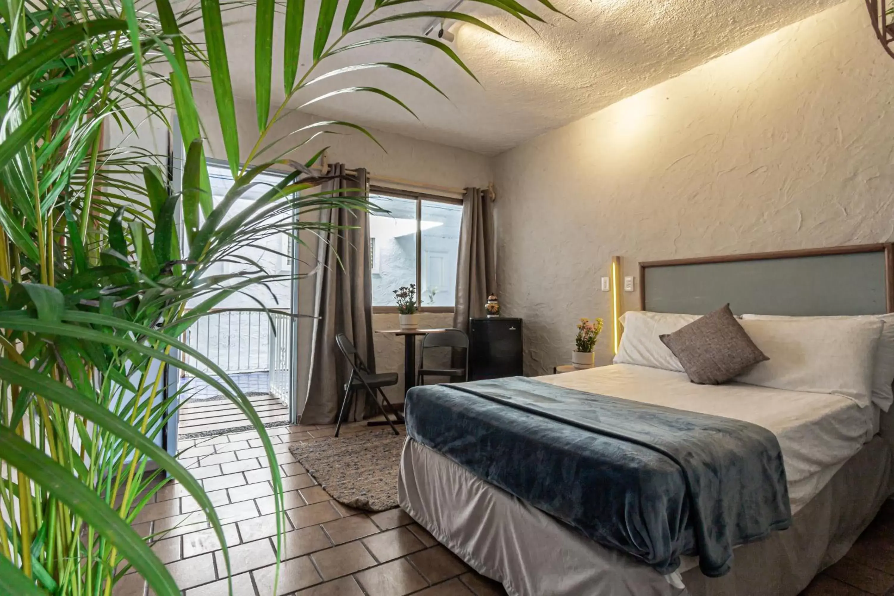 Double Room with Two Double Beds in Soy Local Puerto Vallarta Double Room with Two Double Beds in Soy Local Puerto Vallarta