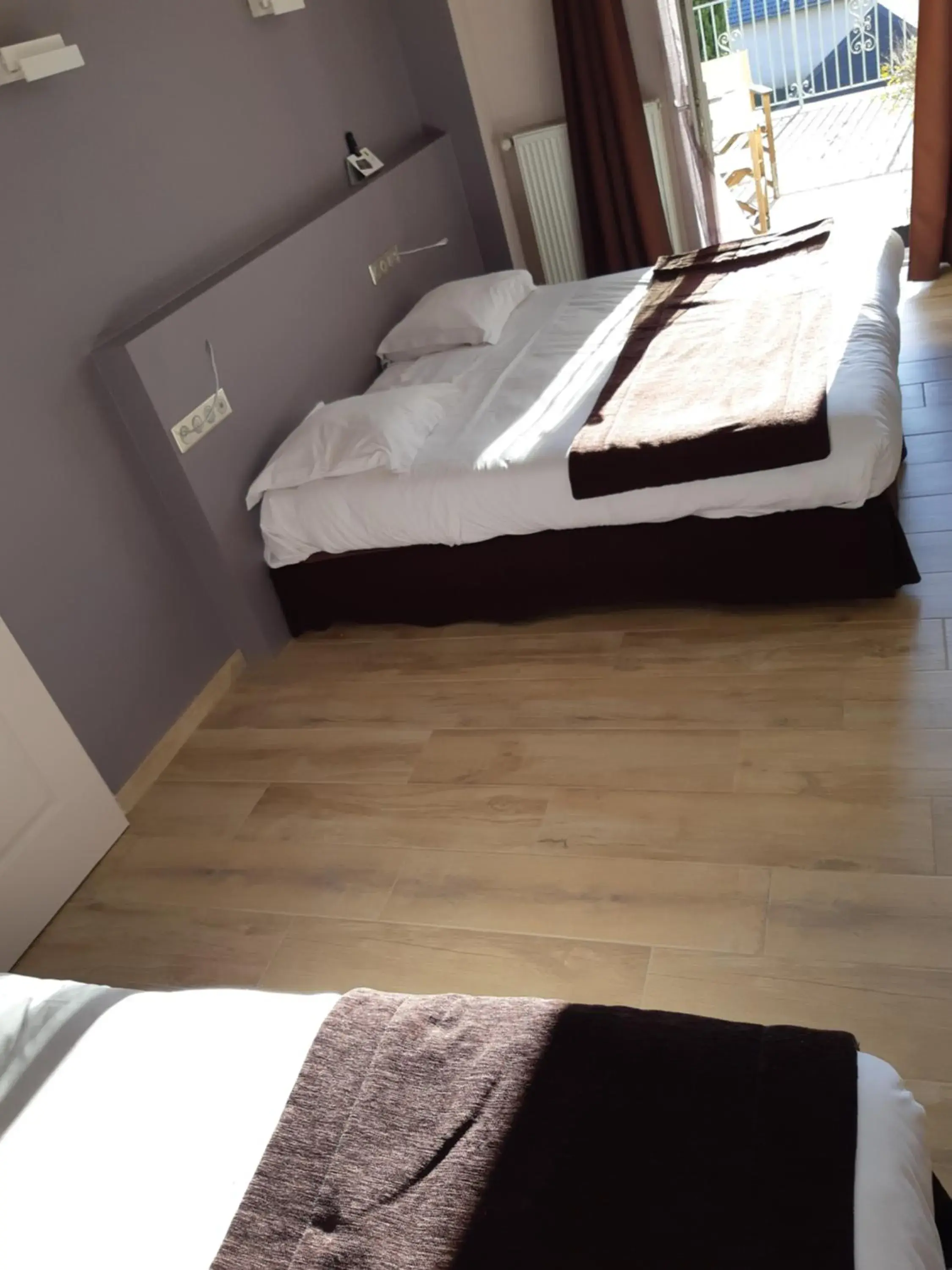 Comfort Triple Room in Logis Auberge Saint Simond Comfort Triple Room in Logis Auberge Saint Simond