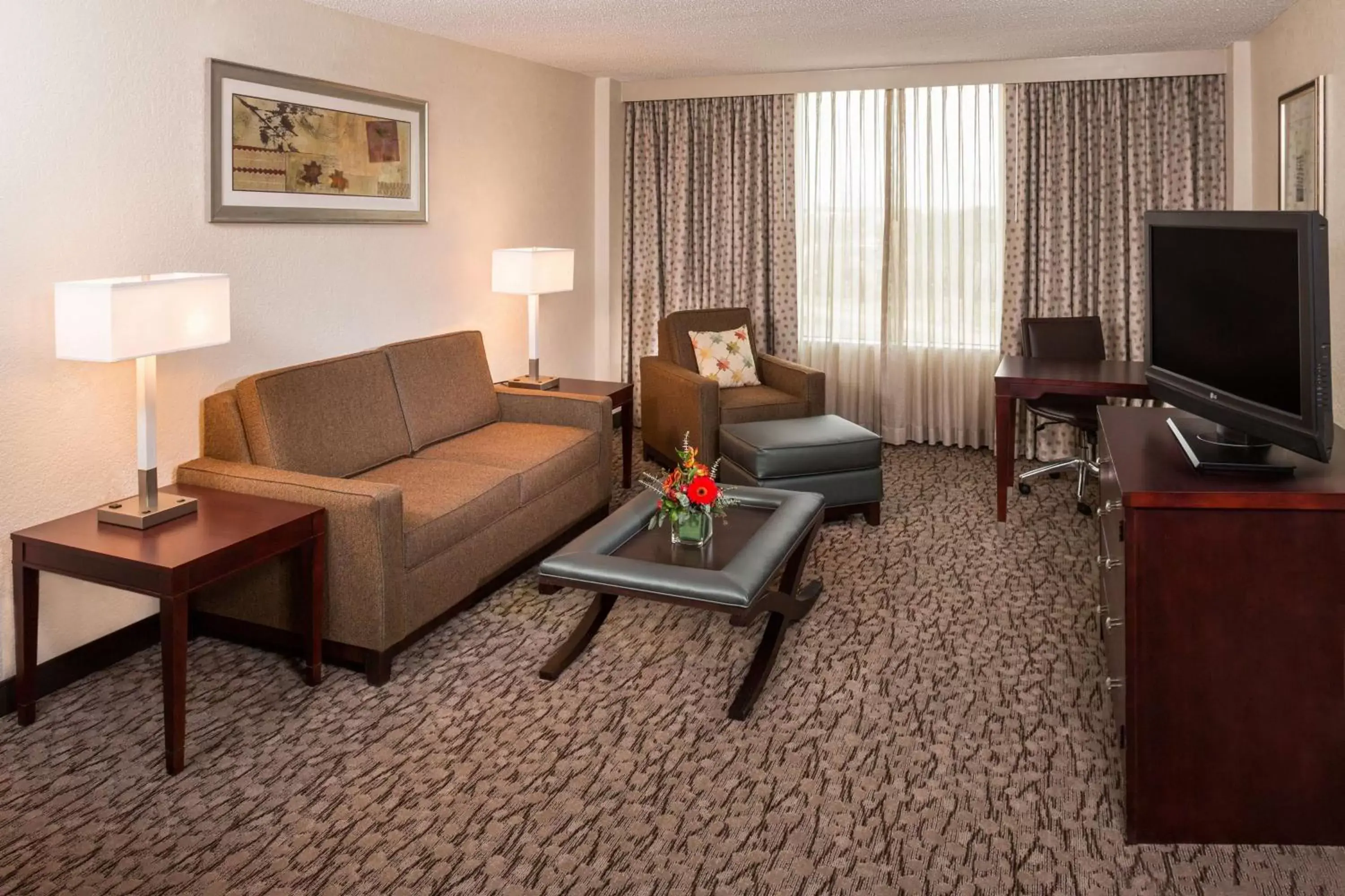 King Suite with Whirlpool in DoubleTree by Hilton Lafayette King Suite with Whirlpool in DoubleTree by Hilton Lafayette