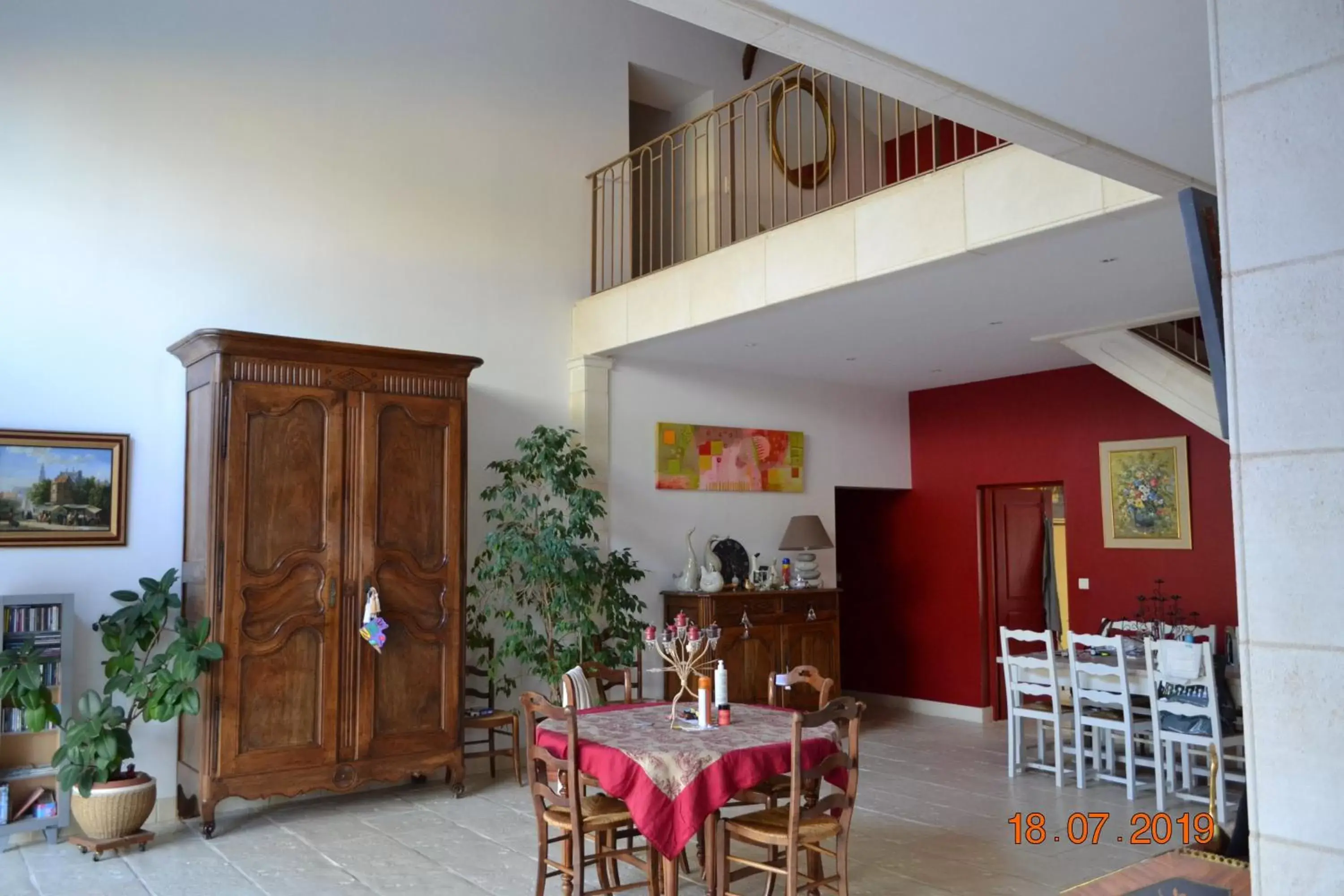 Double Room with Shared Bathroom in Les Chambres de Carreau Double Room with Shared Bathroom in Les Chambres de Carreau