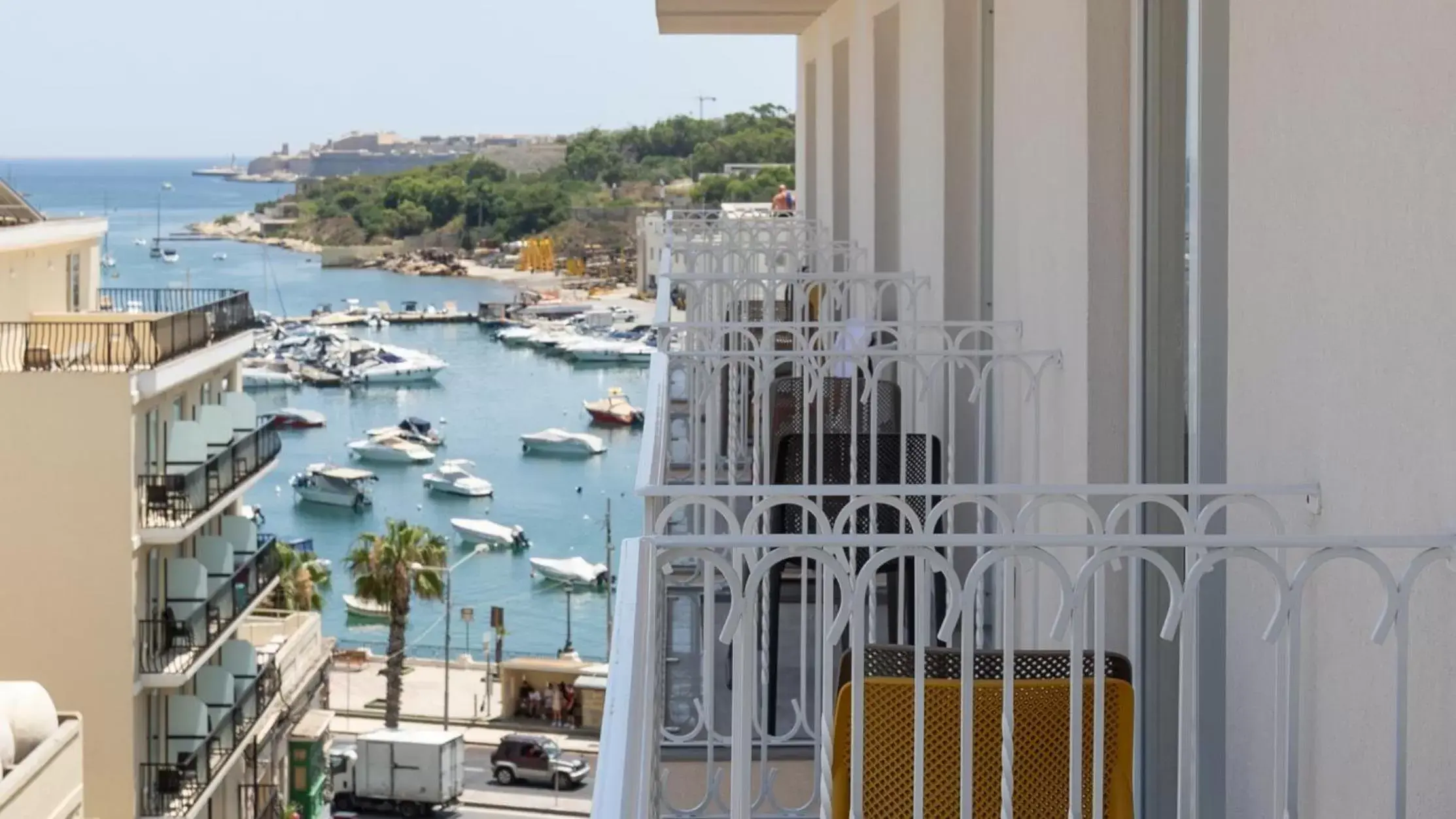 Standard Double or Twin Room with Side Sea View in Alavits Hotel by ST Hotels Standard Double or Twin Room with Side Sea View in Alavits Hotel by ST Hotels