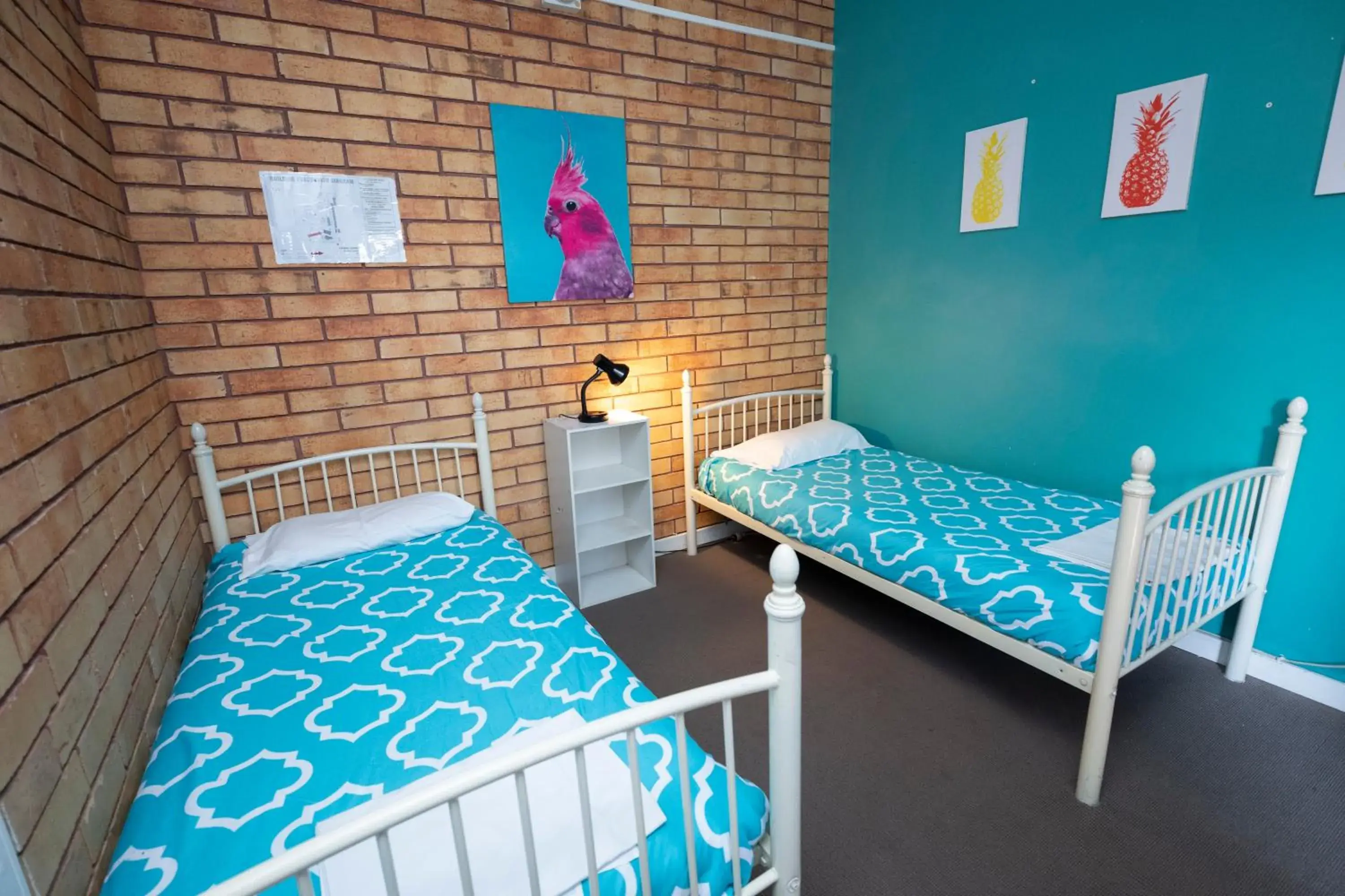 Basic Budget Twin Room with Shared Facilities in Colonial Village Resort Basic Budget Twin Room with Shared Facilities in Colonial Village Resort