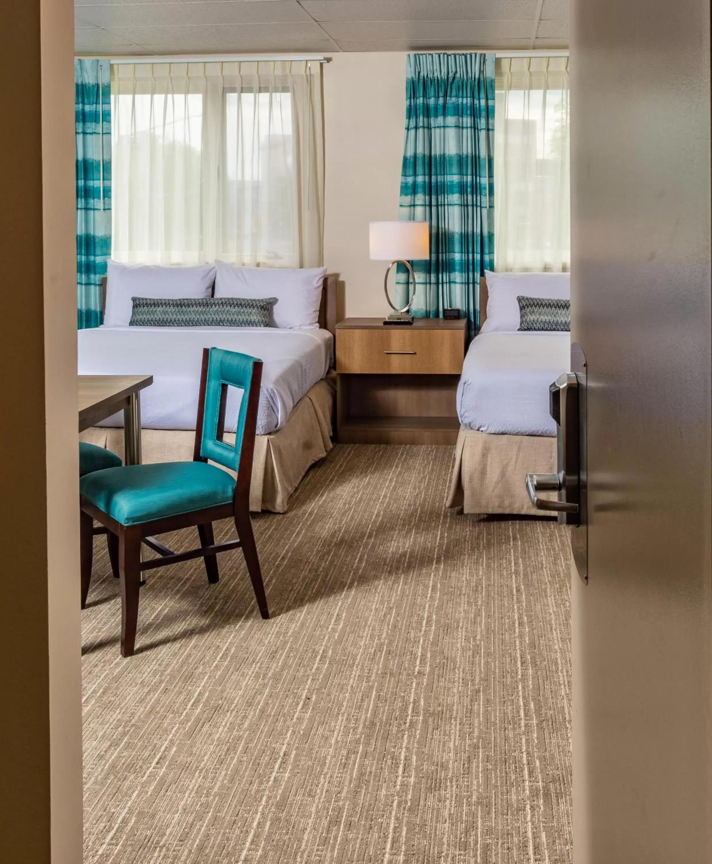 Junior Suite with Two Queen Beds - Non-Smoking in Bridgewater Hotel, Trademark Collection by Wyndham Junior Suite with Two Queen Beds - Non-Smoking in Bridgewater Hotel, Trademark Collection by Wyndham