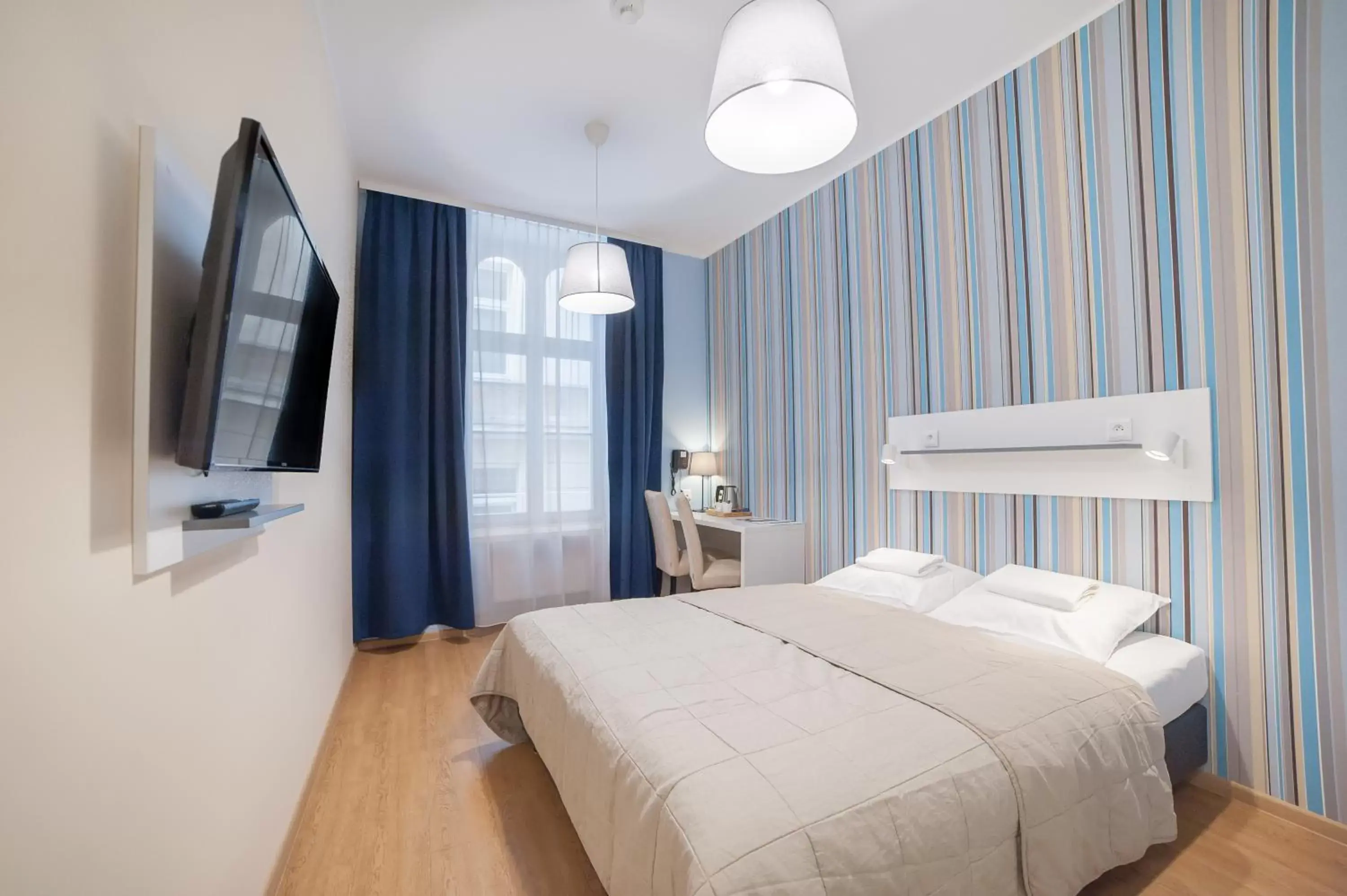 Standard Double Room in Hotel Traffic Wrocław Stare Miasto Standard Double Room in Hotel Traffic Wrocław Stare Miasto