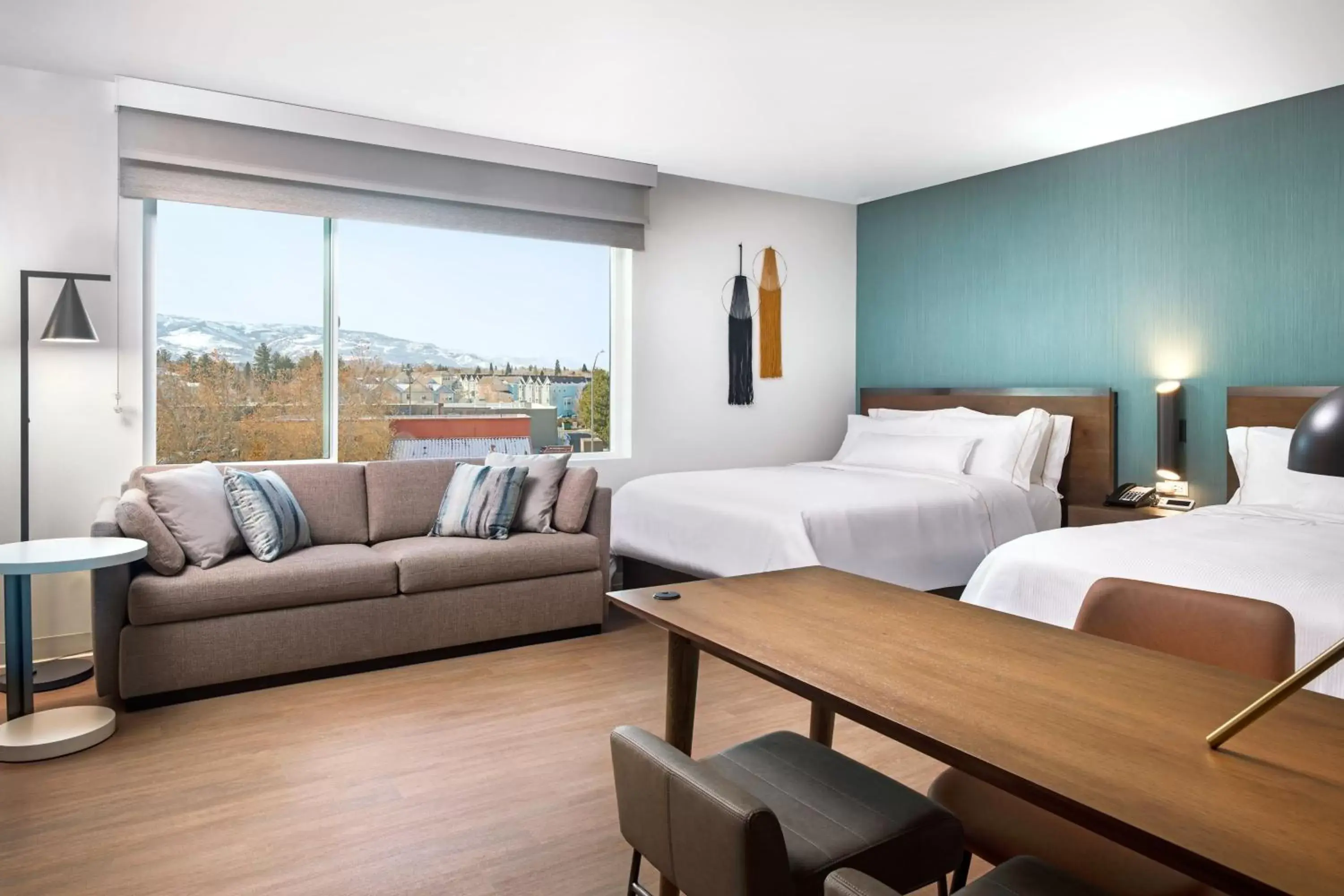 Queen Studio with Sofa Bed and Roll-in Shower - Mobility and Hearing Accessible in Element Reno Experience District Queen Studio with Sofa Bed and Roll-in Shower - Mobility and Hearing Accessible in Element Reno Experience District