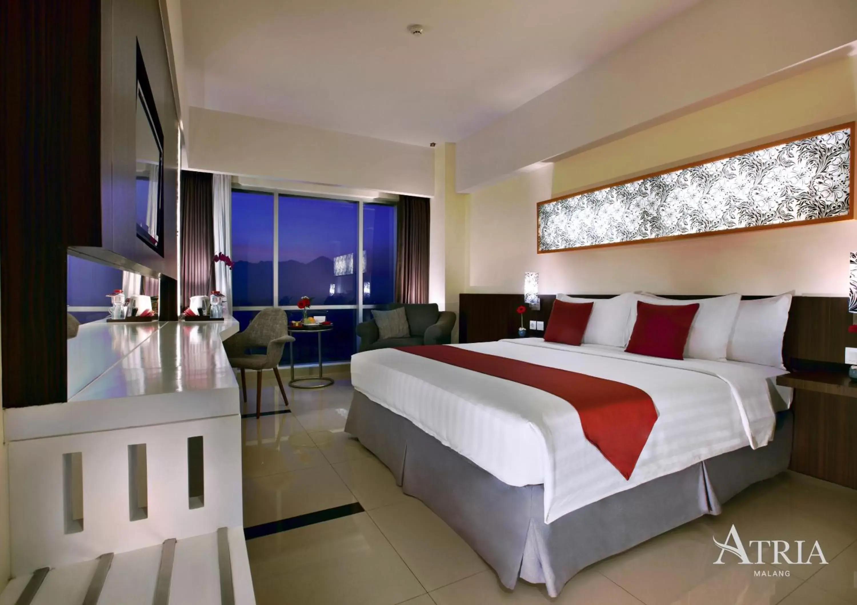 Premier Twin Room in Atria Hotel Malang Premier Twin Room in Atria Hotel Malang