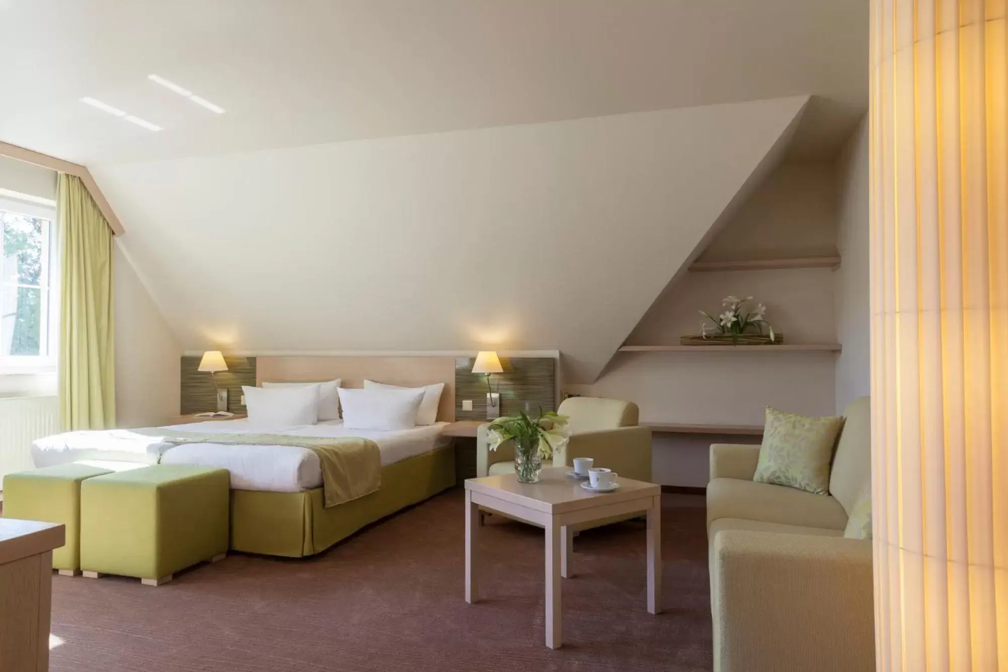Exclusive Double Room - single occupancy in Logis Hôtel Kur- und Wellnesshaus Spree Balance Exclusive Double Room - single occupancy in Logis Hôtel Kur- und Wellnesshaus Spree Balance