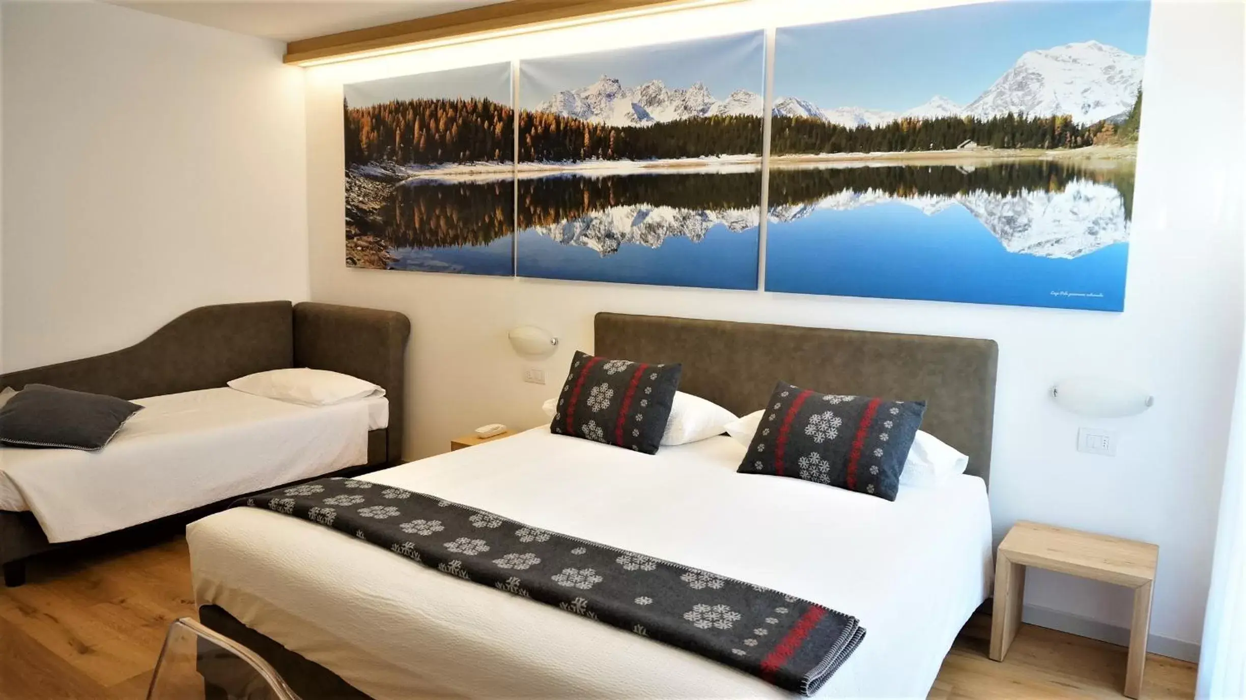 Comfort Triple Room in Meublè La Betulla Comfort Triple Room in Meublè La Betulla