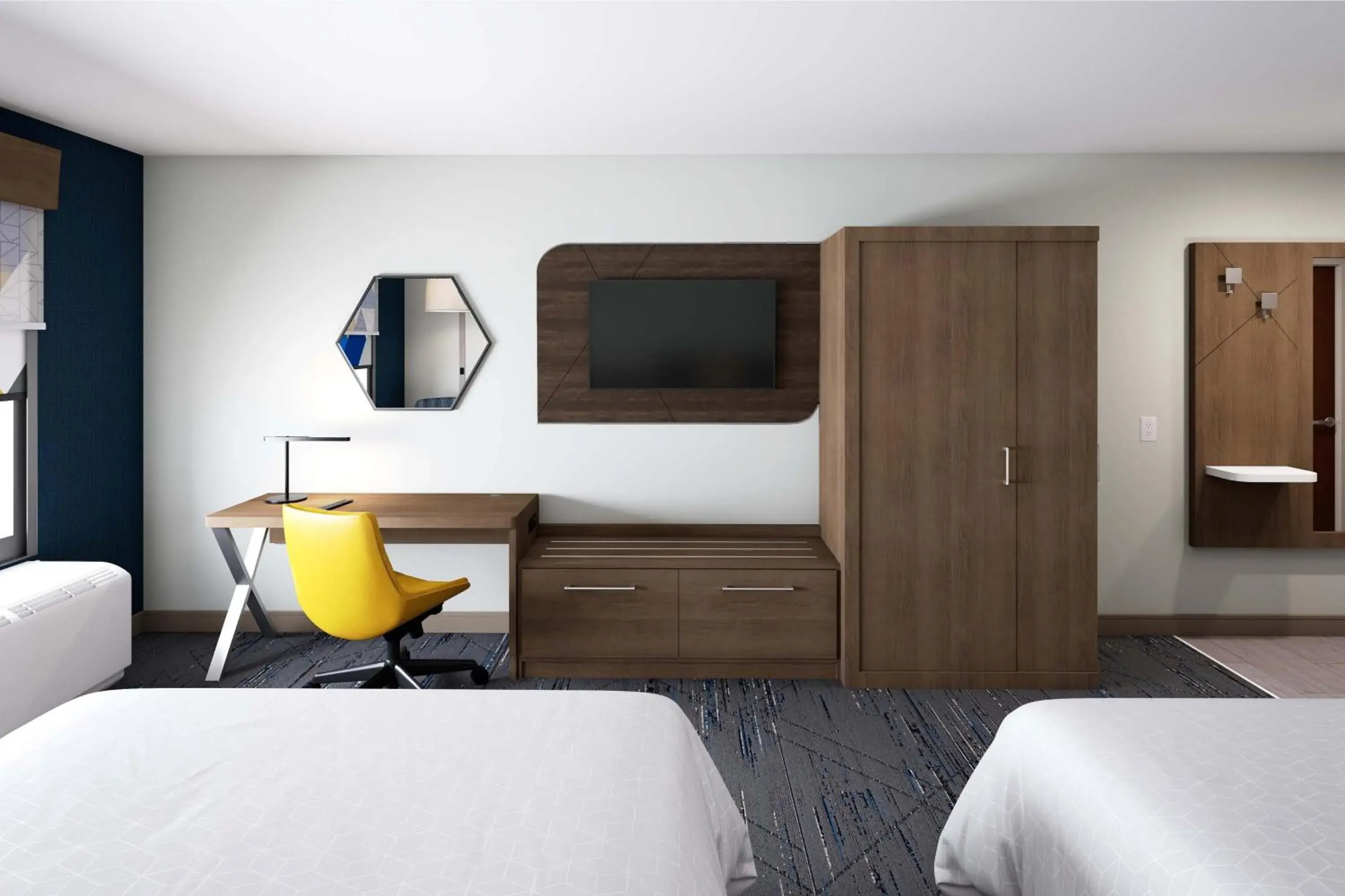 Queen Suite with Two Queen Beds - Communications Accessible in Holiday Inn Express & Suites Lima by IHG Queen Suite with Two Queen Beds - Communications Accessible in Holiday Inn Express & Suites Lima by IHG