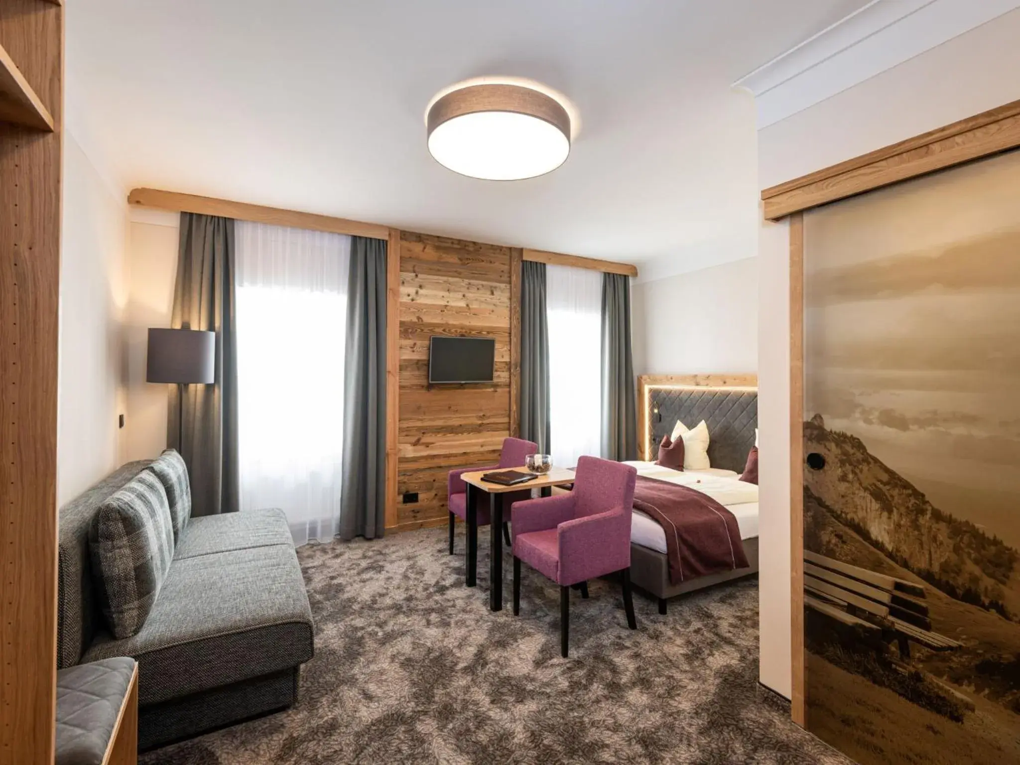 Quadruple Room in Hotel Stegerbräu Quadruple Room in Hotel Stegerbräu