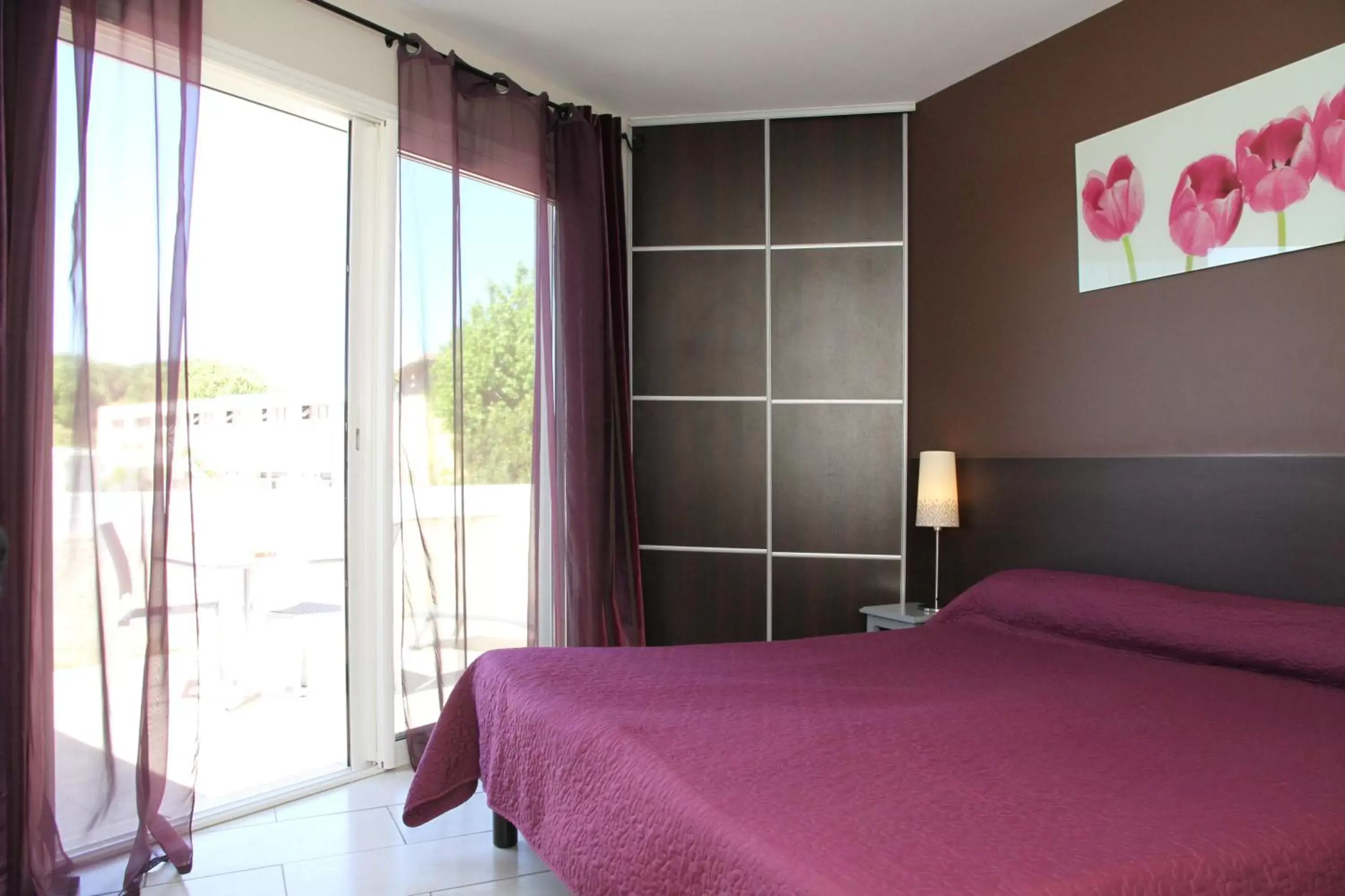 Double Room with Terrace in Hotel Saint Germain Double Room with Terrace in Hotel Saint Germain