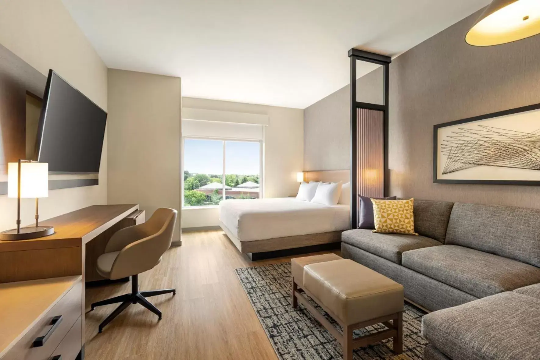 King Room with Sofa Bed in Hyatt Place Columbus Polaris King Room with Sofa Bed in Hyatt Place Columbus Polaris