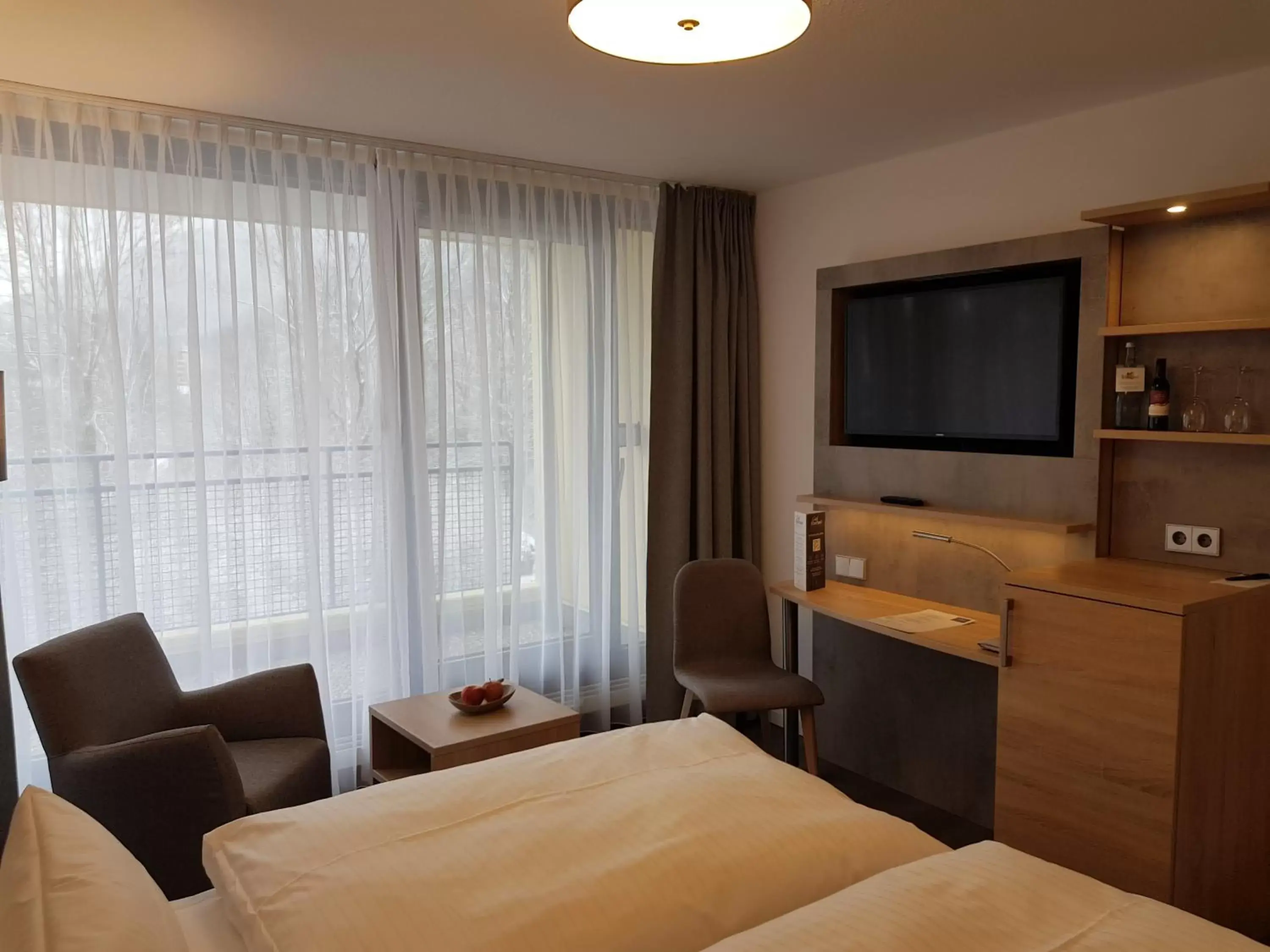 Comfort Double Room Small with Balcony - single occupancy in Hotel Graf Eberhard Comfort Double Room Small with Balcony - single occupancy in Hotel Graf Eberhard