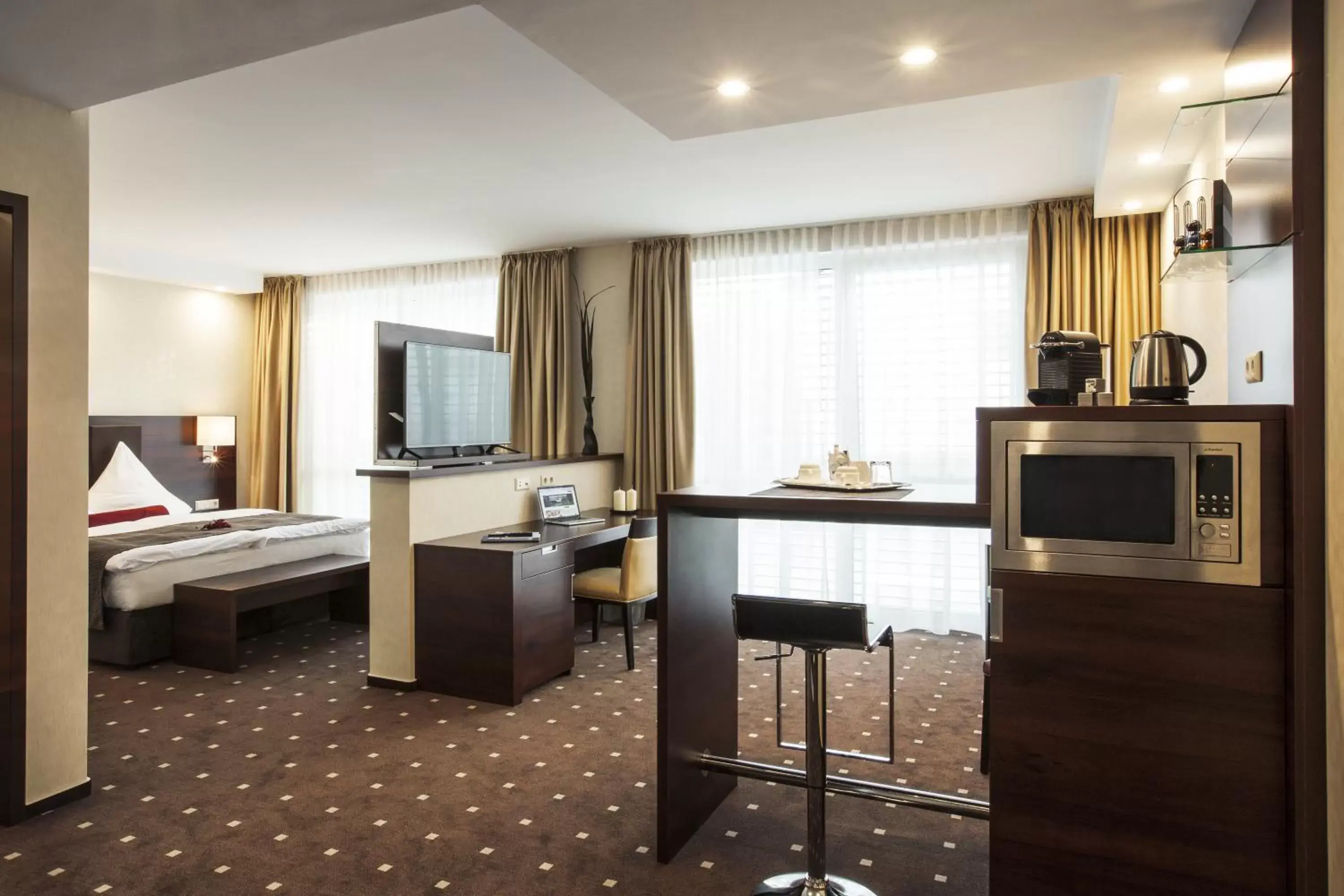 Deluxe Queen Studio - single occupancy in Aparthotel DeLuxe Deluxe Queen Studio - single occupancy in Aparthotel DeLuxe