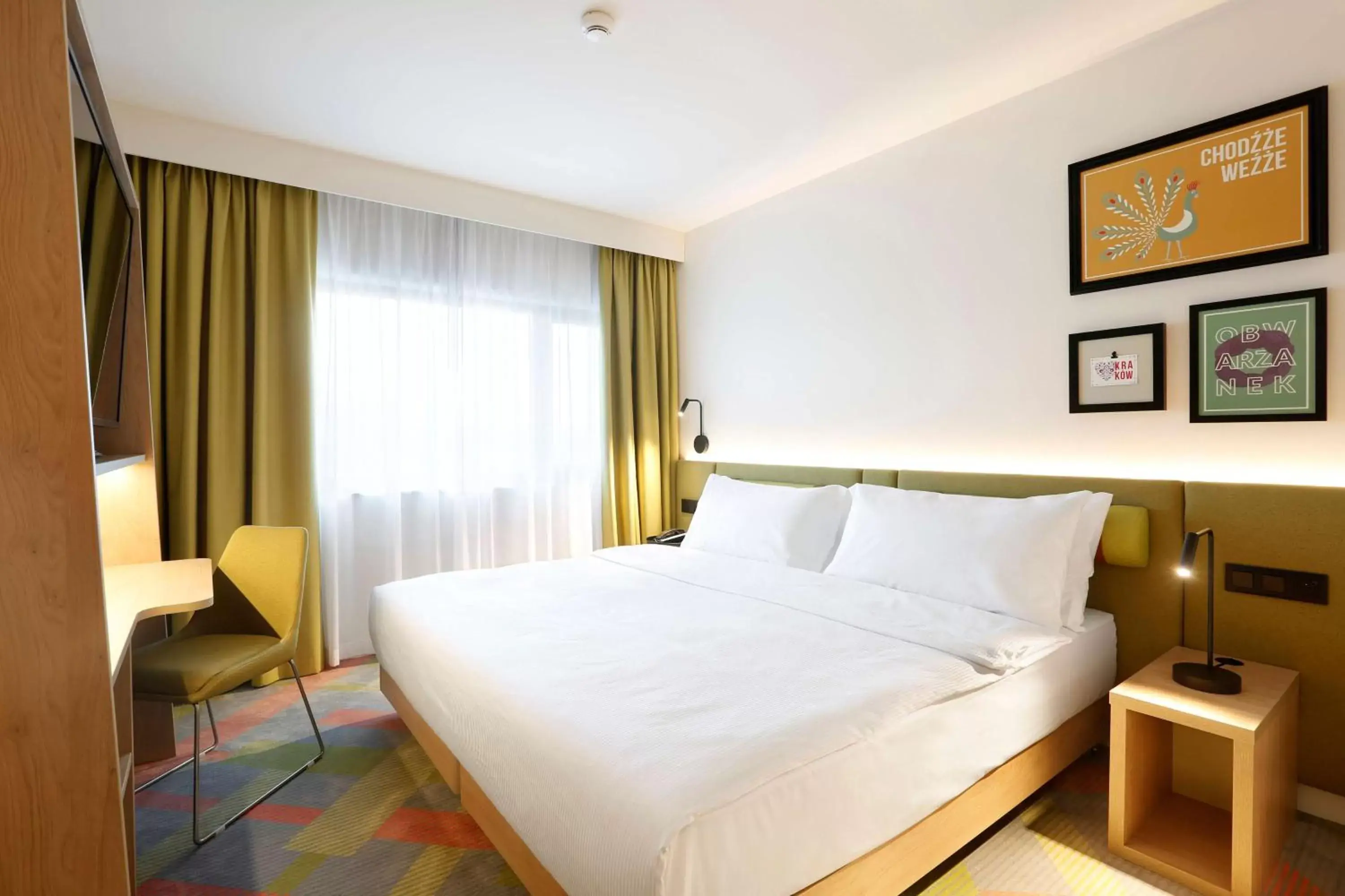 Super King Room in Hampton by Hilton Krakow Airport Super King Room in Hampton by Hilton Krakow Airport