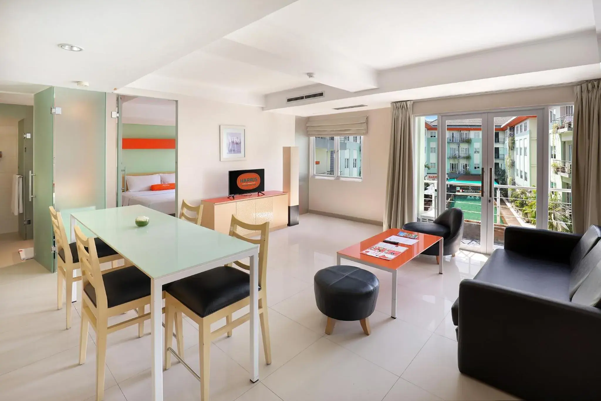 One-Bedroom HARRIS Residence in HARRIS Hotel & Residences Riverview Kuta, Bali One-Bedroom HARRIS Residence in HARRIS Hotel & Residences Riverview Kuta, Bali