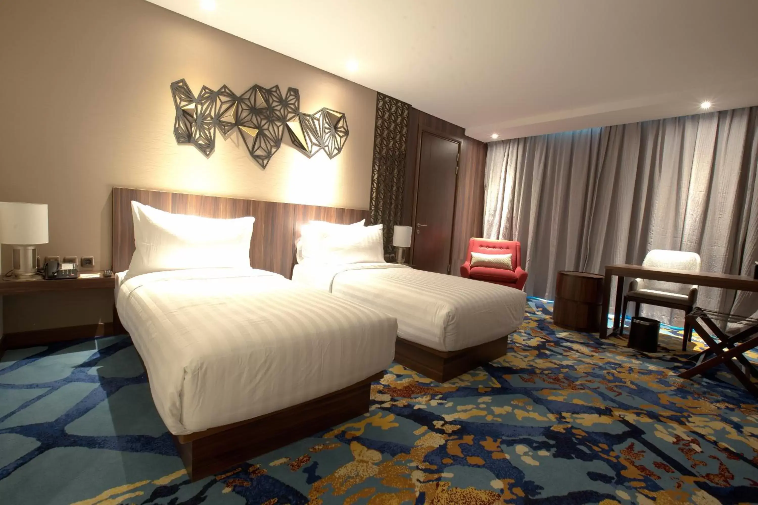 Deluxe Double or Twin Room with Free Dinner for 2 Person in Grand Soll Marina Hotel Deluxe Double or Twin Room with Free Dinner for 2 Person in Grand Soll Marina Hotel