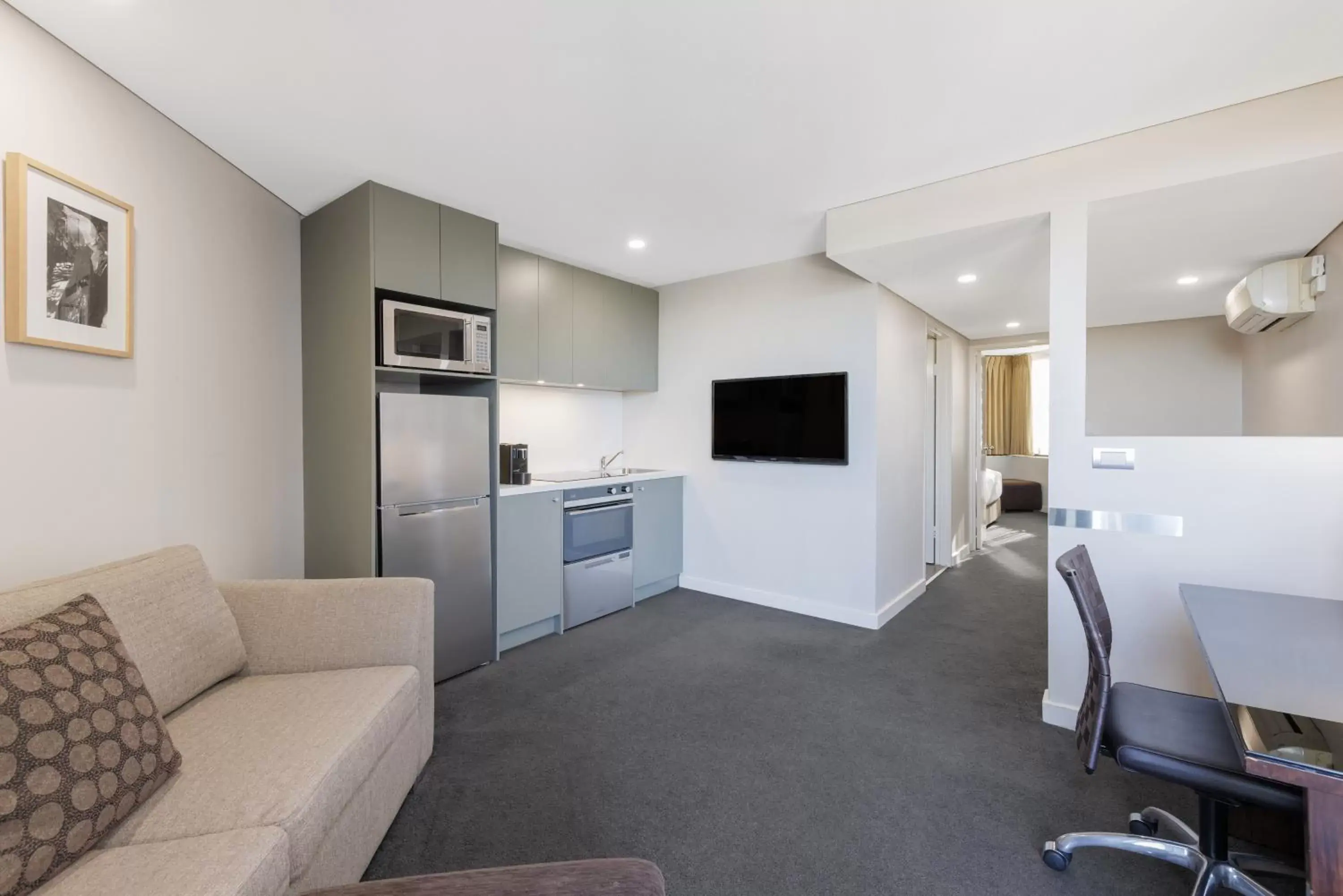Two-Bedroom Apartment with Balcony in Amora Hotel Riverwalk Melbourne Two-Bedroom Apartment with Balcony in Amora Hotel Riverwalk Melbourne