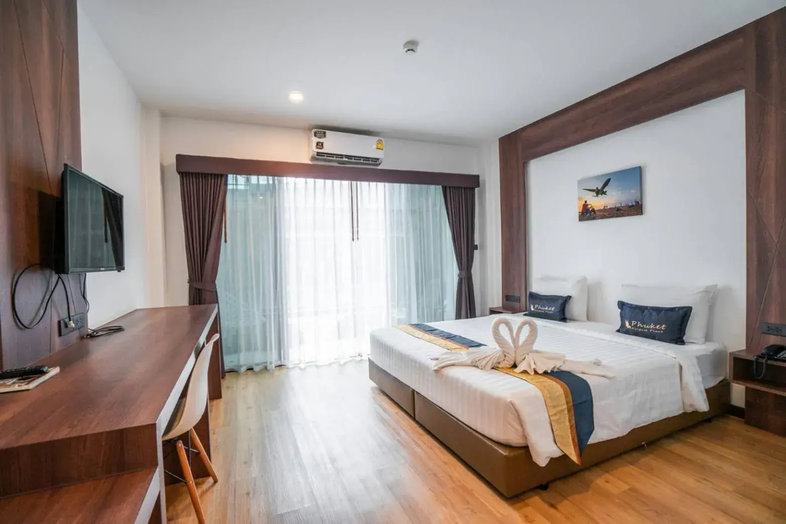 Superior Double or Twin Room with Pool View in Phuket Airport Place - SHA Plus Superior Double or Twin Room with Pool View in Phuket Airport Place - SHA Plus