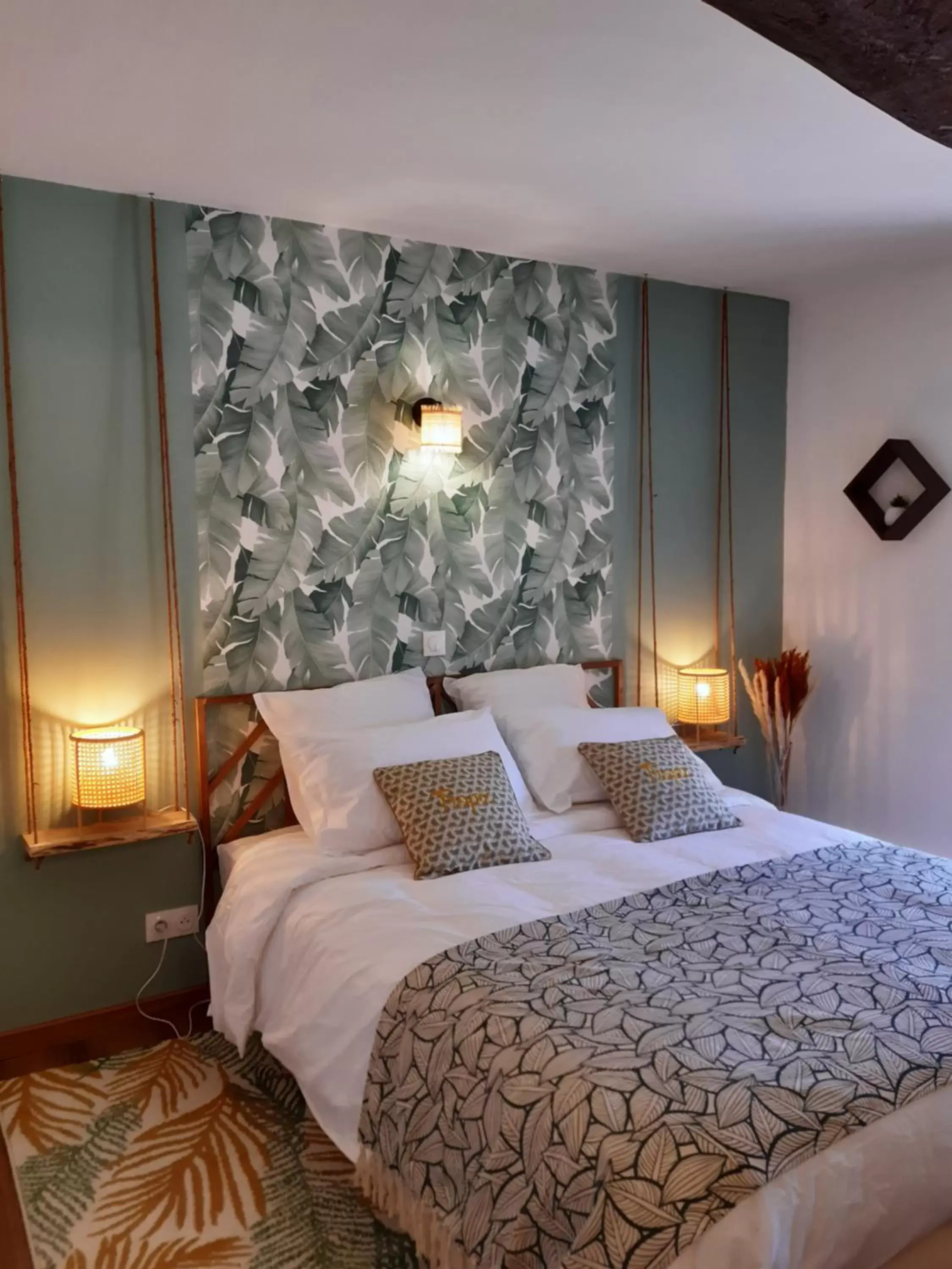 Double Room with Private Bathroom in Au Charme de l'Eure Double Room with Private Bathroom in Au Charme de l'Eure