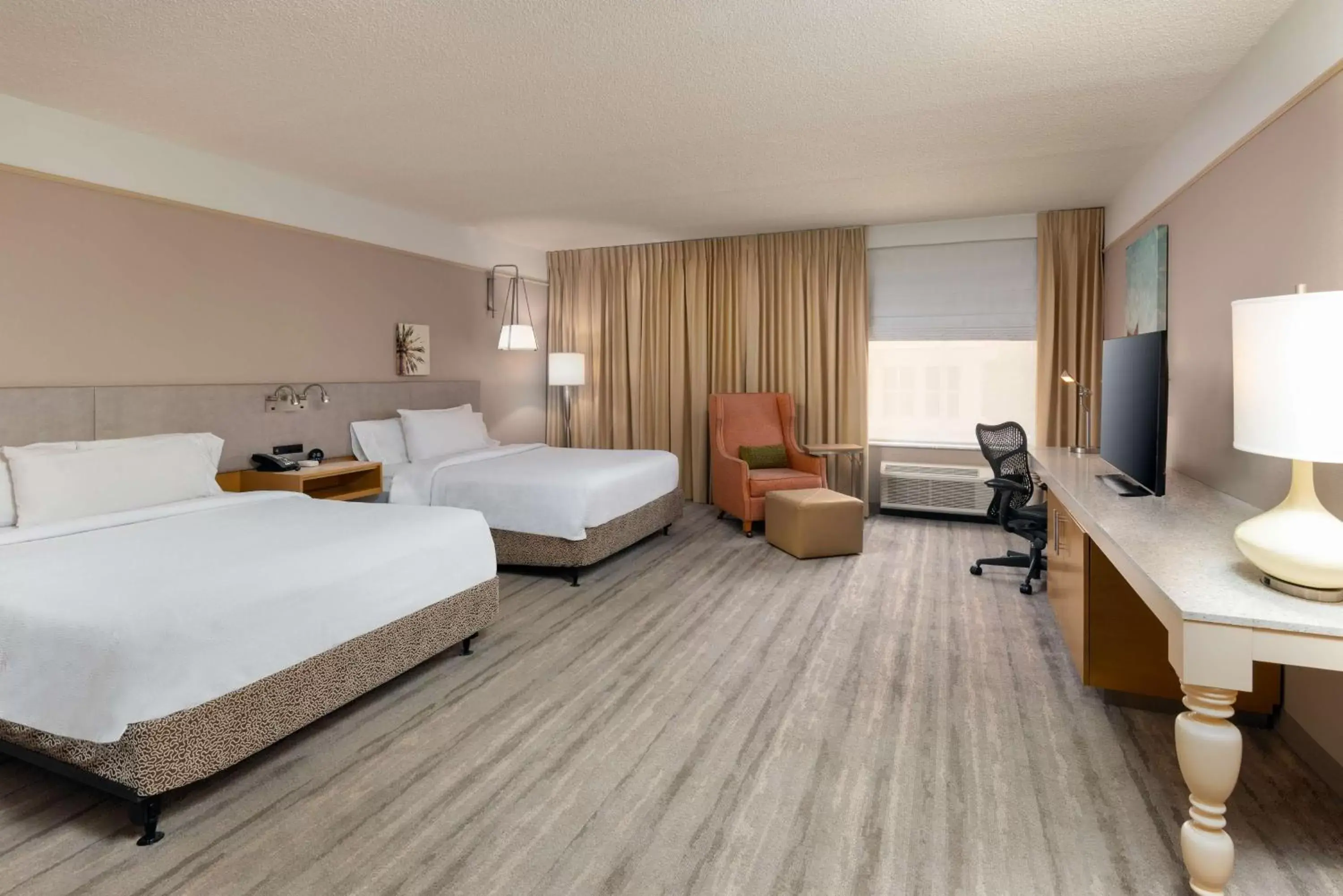 Double Room with Two Double Beds and Roll-in Shower - Mobility Access in Hilton Garden Inn Ft. Lauderdale SW/Miramar Double Room with Two Double Beds and Roll-in Shower - Mobility Access in Hilton Garden Inn Ft. Lauderdale SW/Miramar