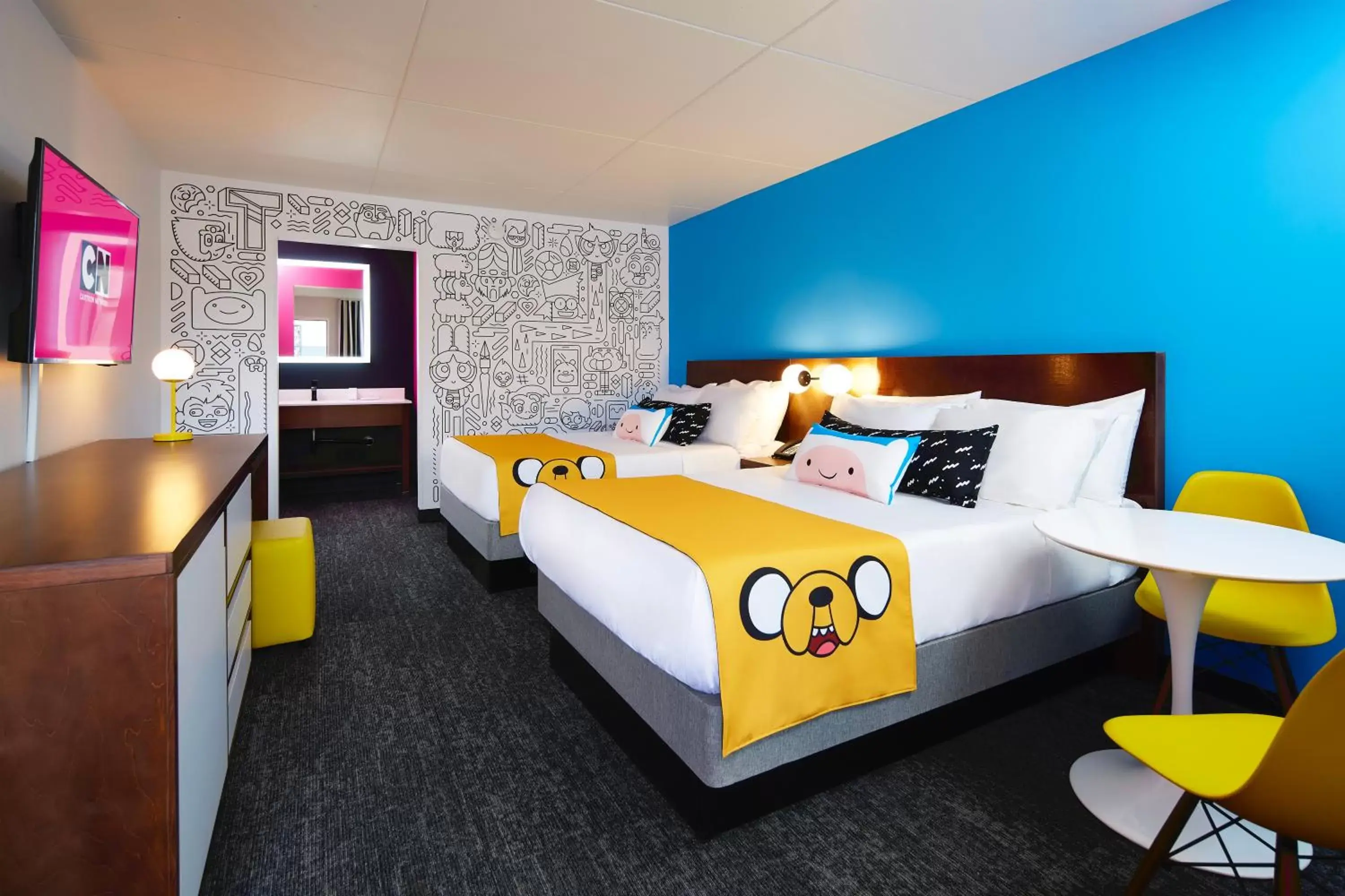 Double Room in Cartoon Network Hotel Double Room in Cartoon Network Hotel