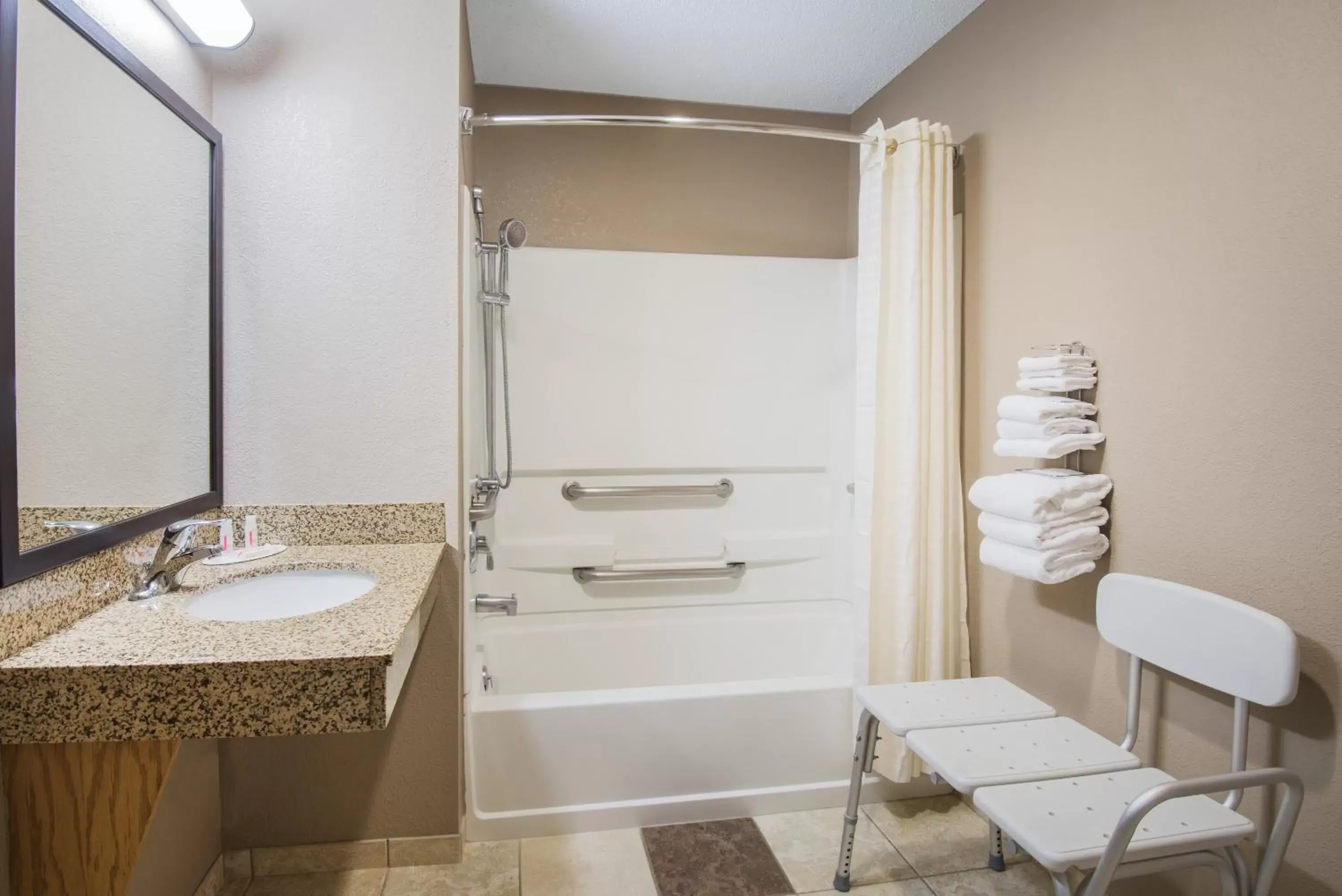 1 Queen Bed, Pet Friendly, Mobility Accessible Room, Non-Smoking in Super 8 by Wyndham Clearfield 1 Queen Bed, Pet Friendly, Mobility Accessible Room, Non-Smoking in Super 8 by Wyndham Clearfield
