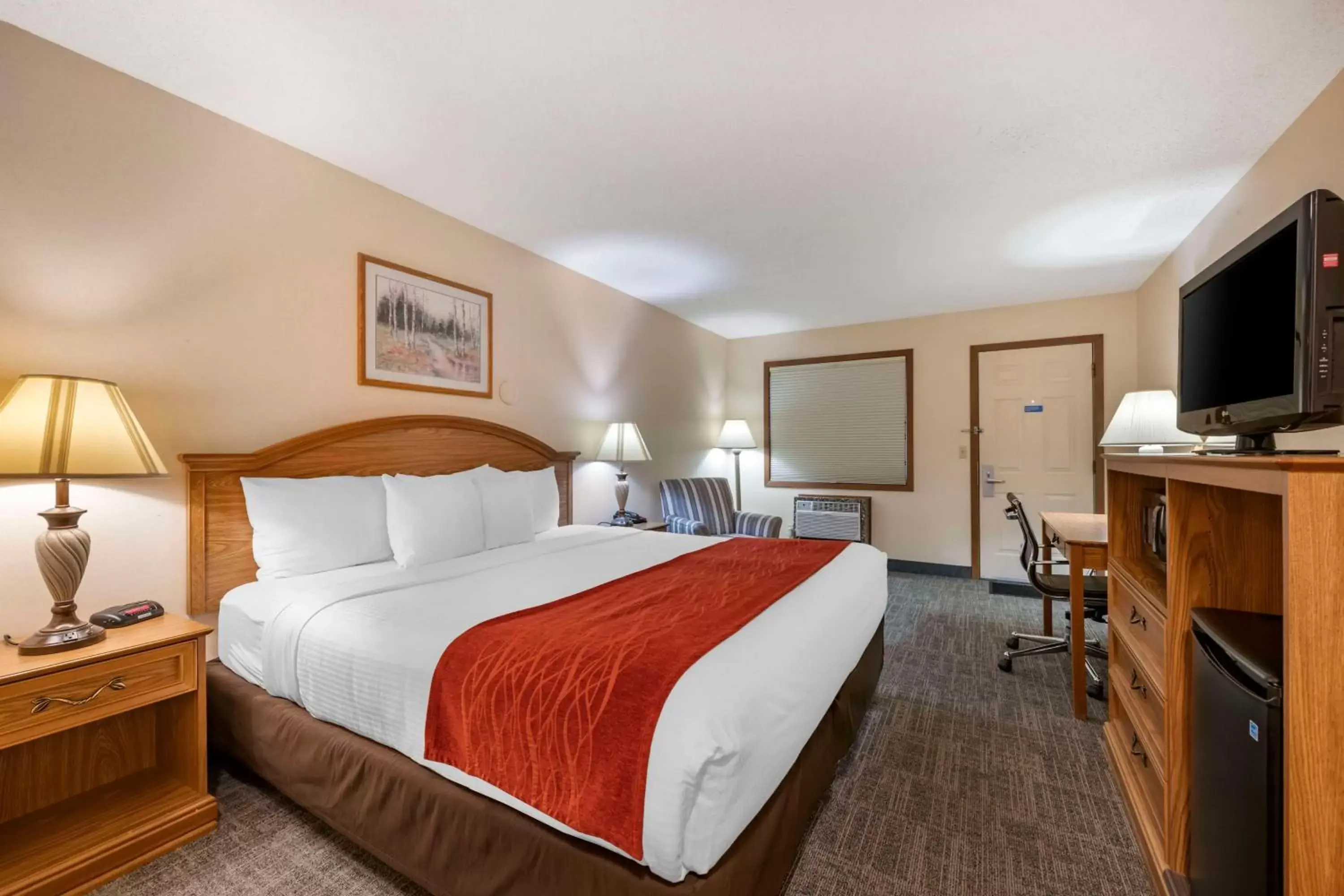 King Room - Non Smoking in SureStay Plus Hotel by Best Western Buffalo King Room - Non Smoking in SureStay Plus Hotel by Best Western Buffalo