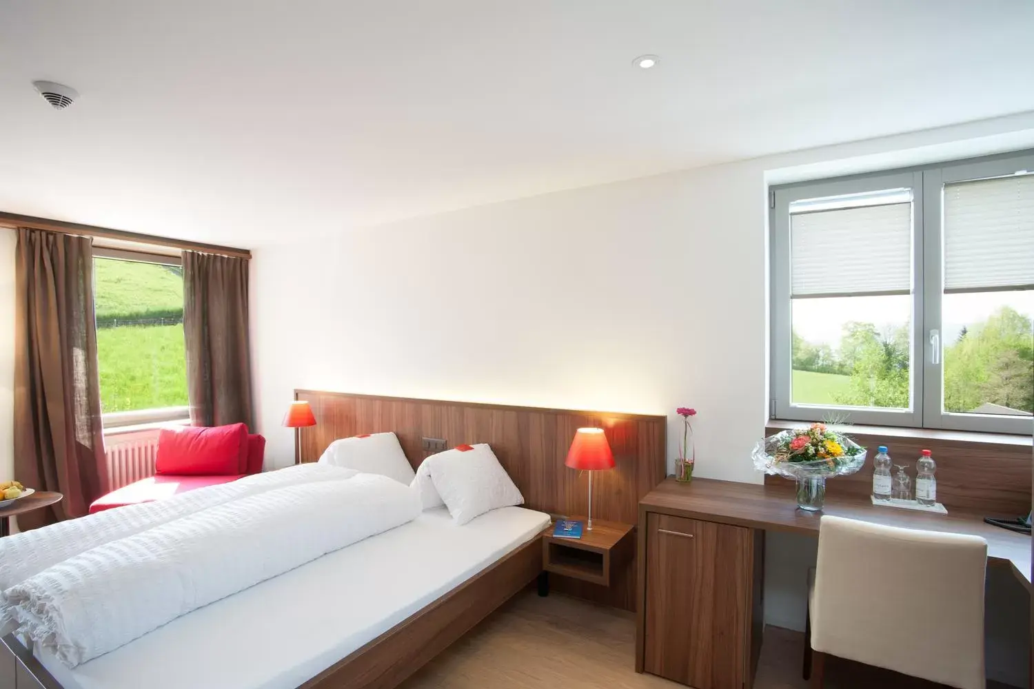 Twin Room with Garden View - single occupancy in Seehotel Delphin Twin Room with Garden View - single occupancy in Seehotel Delphin