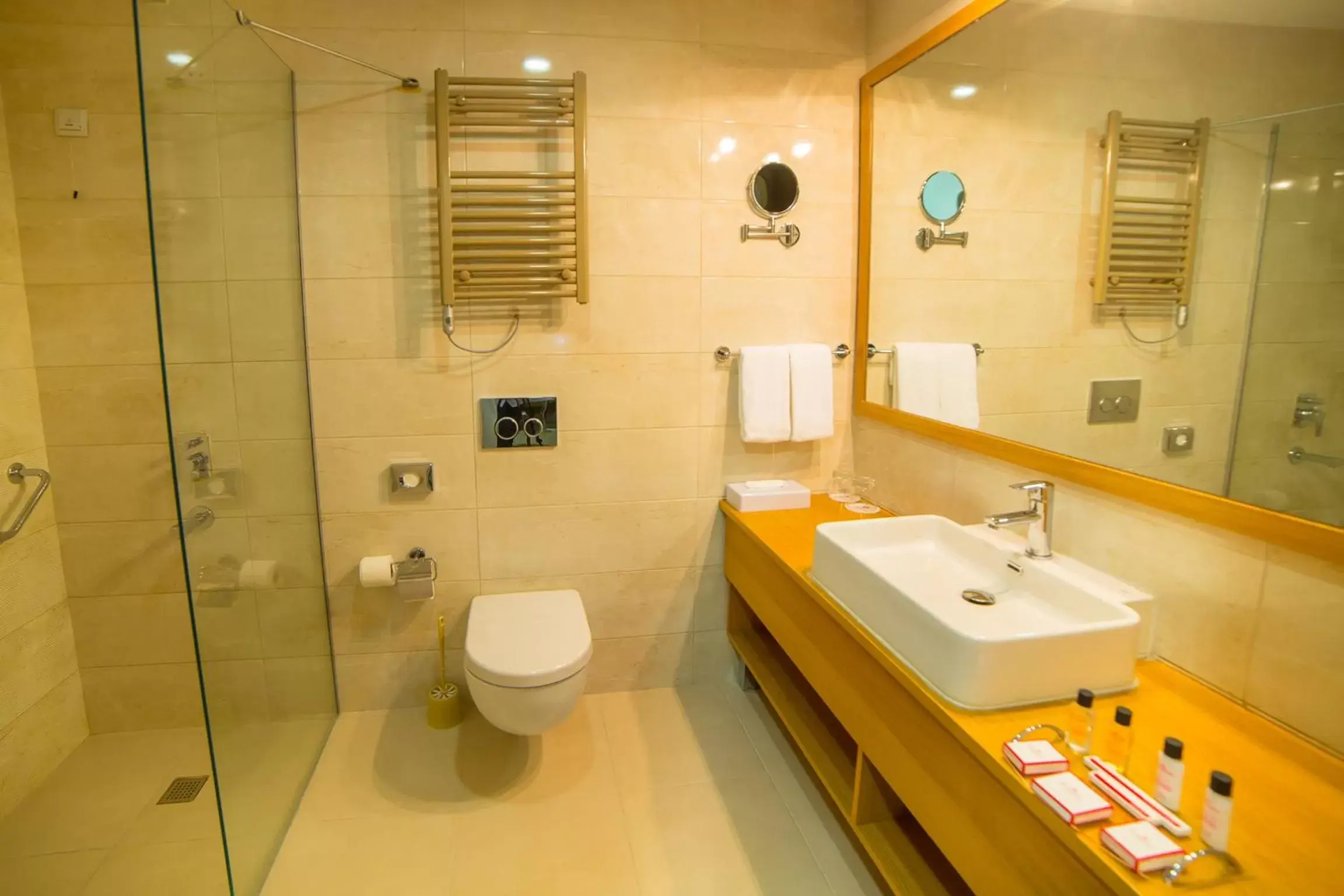 Atrium Twin Room in Ramada by Wyndham Podgorica Atrium Twin Room in Ramada by Wyndham Podgorica