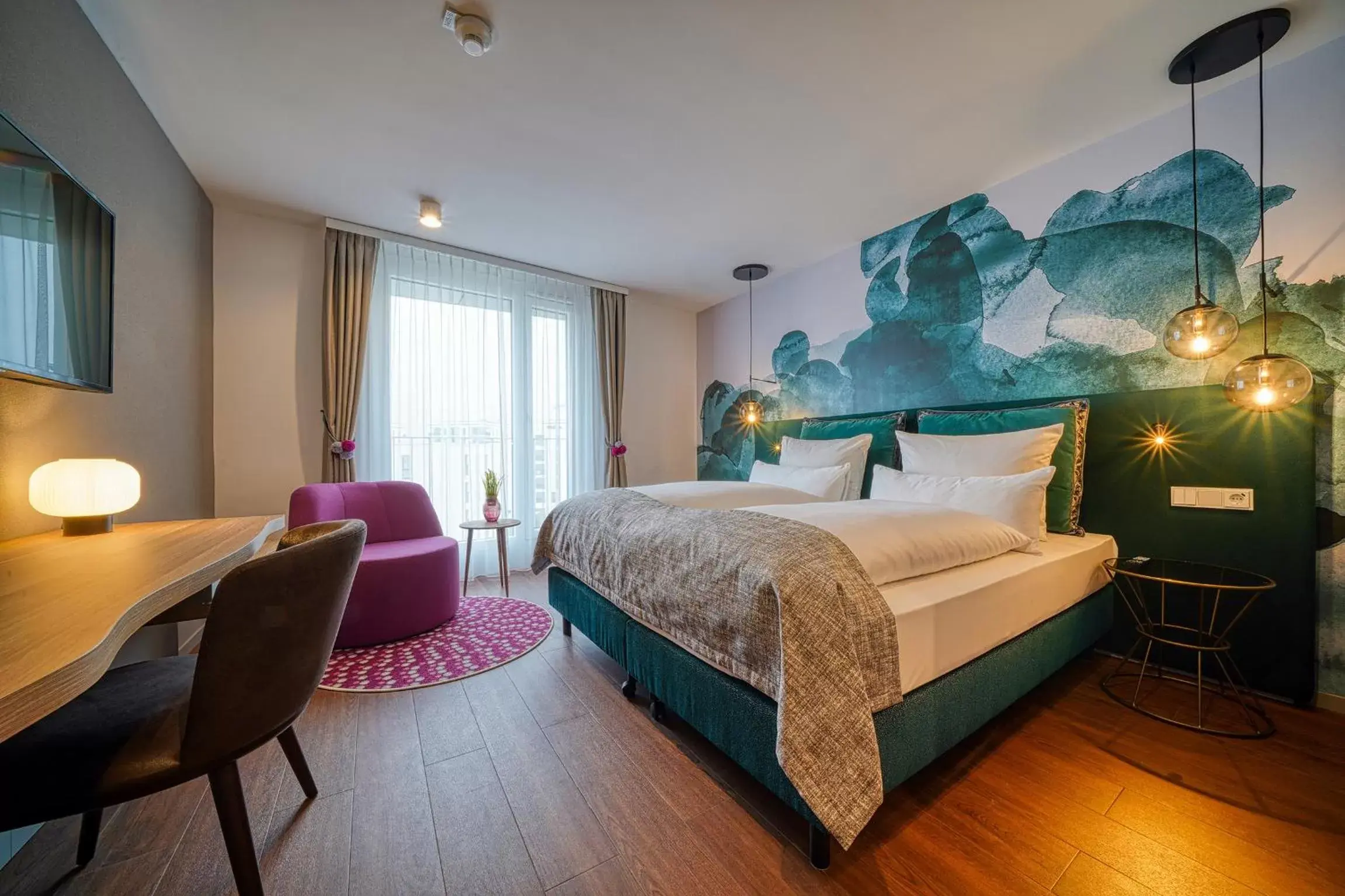 Superior Double Room in Vienna House Easy by Wyndham Freiburg City Superior Double Room in Vienna House Easy by Wyndham Freiburg City