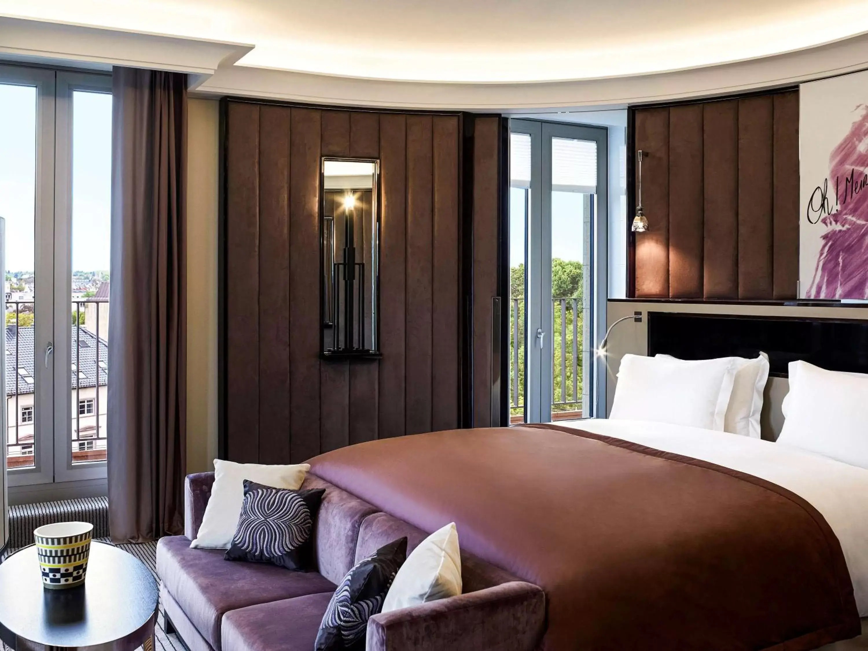 Superior Queen Room in Sofitel Frankfurt Opera Superior Queen Room in Sofitel Frankfurt Opera