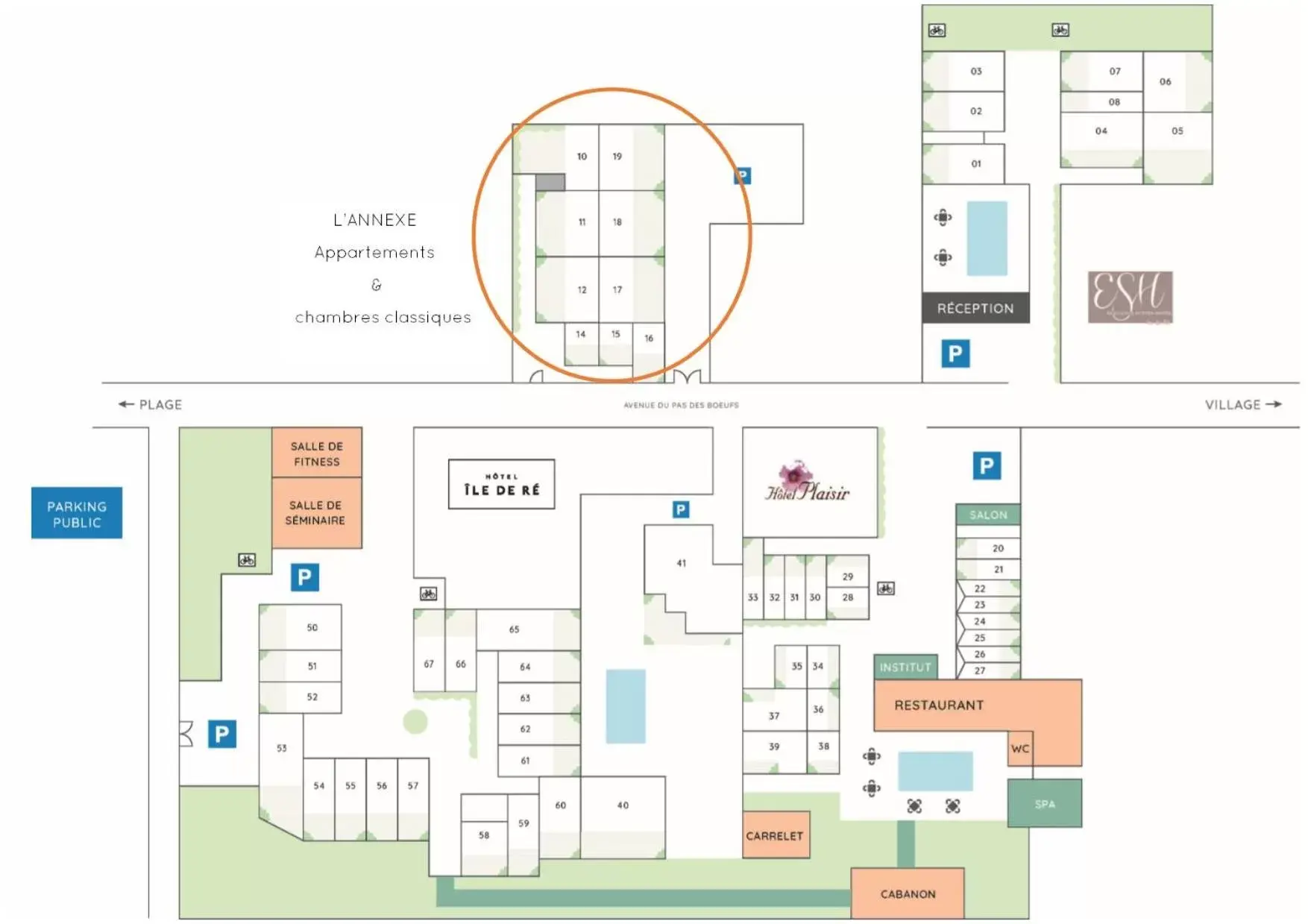 Classic Double Room in Hôtel Restaurant & Spa Plaisir Classic Double Room in Hôtel Restaurant & Spa Plaisir