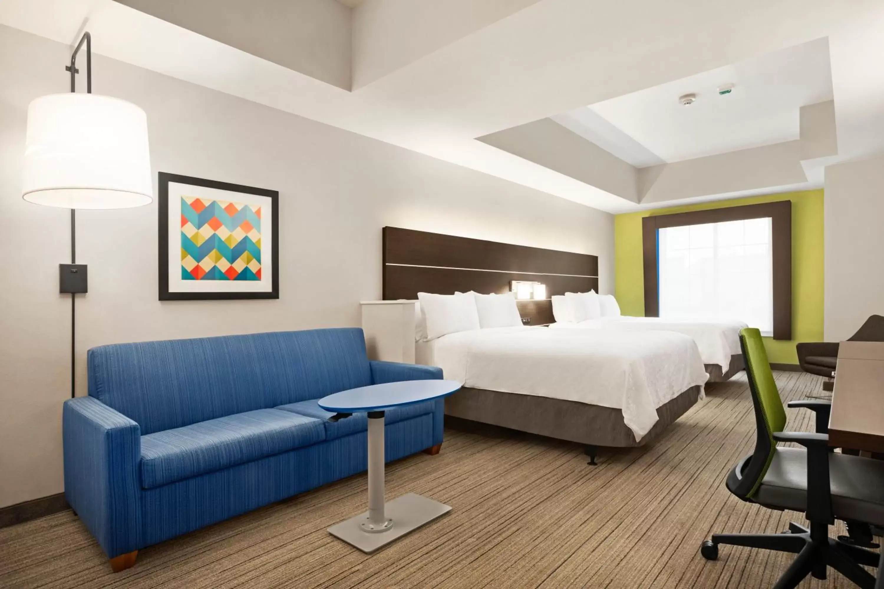Queen Room with Two Queen Beds and Roll-In Shower - Communications Access in Holiday Inn Express Hotel & Suites Durant by IHG Queen Room with Two Queen Beds and Roll-In Shower - Communications Access in Holiday Inn Express Hotel & Suites Durant by IHG