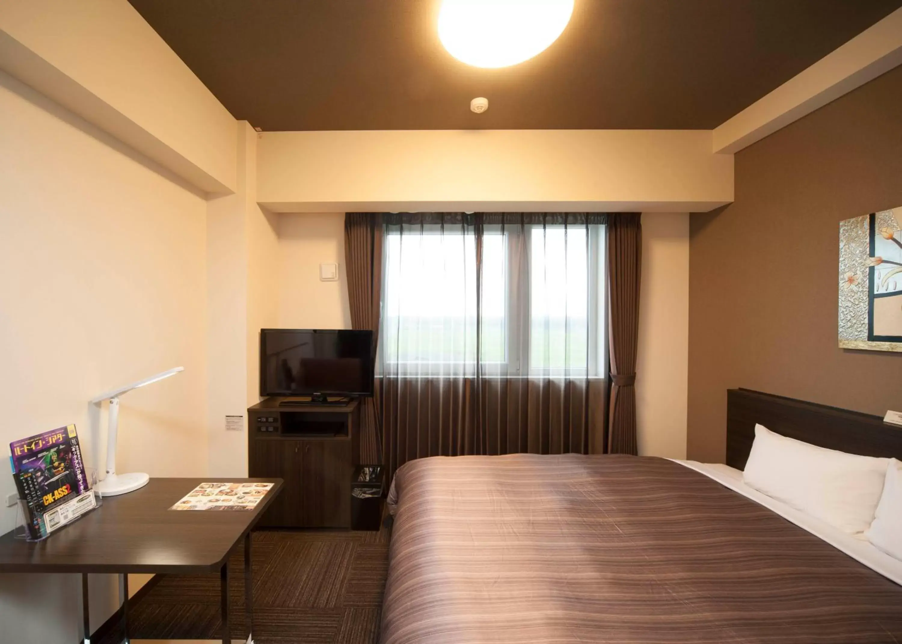 Standard Double Room with Small Double Bed - single occupancy - Smoking in Hotel Route Inn Ono Standard Double Room with Small Double Bed - single occupancy - Smoking in Hotel Route Inn Ono