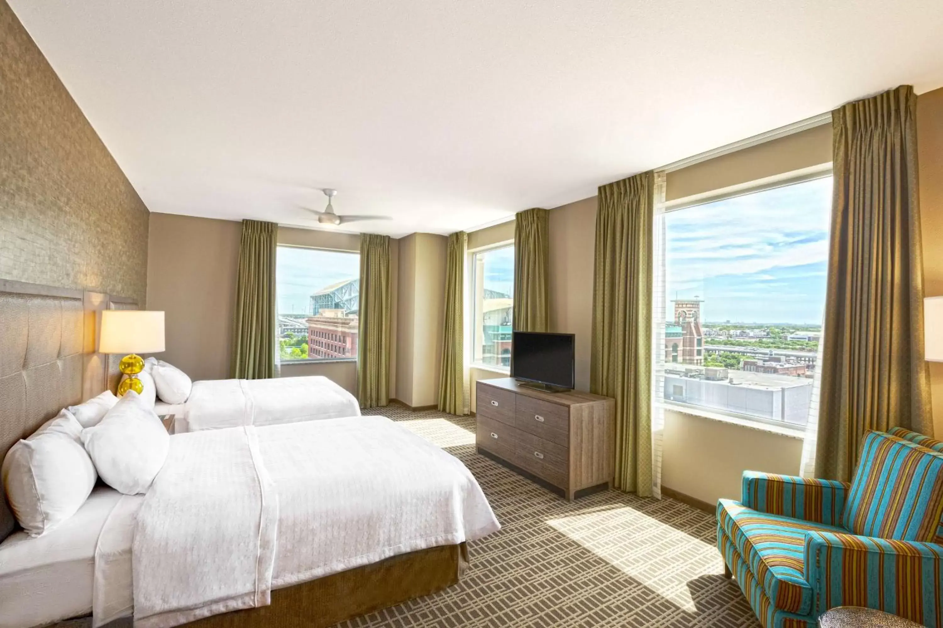 Queen Suite with Two Queen Beds - Hearing Access/Non-Smoking in Homewood Suites by Hilton Houston Downtown Queen Suite with Two Queen Beds - Hearing Access/Non-Smoking in Homewood Suites by Hilton Houston Downtown