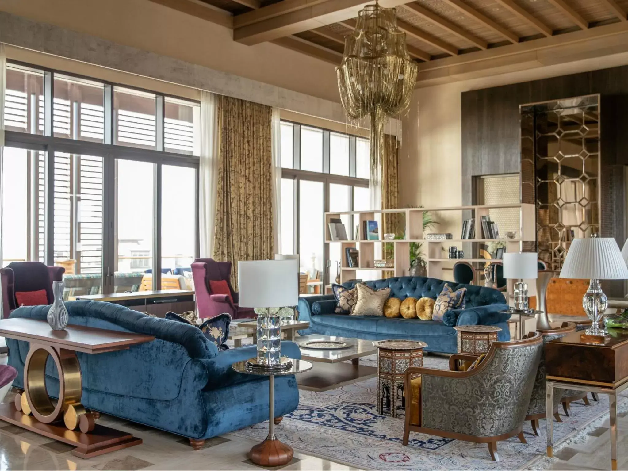 Royal Suite - with airport transfers, suite benefits and beach club access & Wild Wadi Waterpark™ Access in Jumeirah Al Naseem Royal Suite - with airport transfers, suite benefits and beach club access & Wild Wadi Waterpark™ Access in Jumeirah Al Naseem