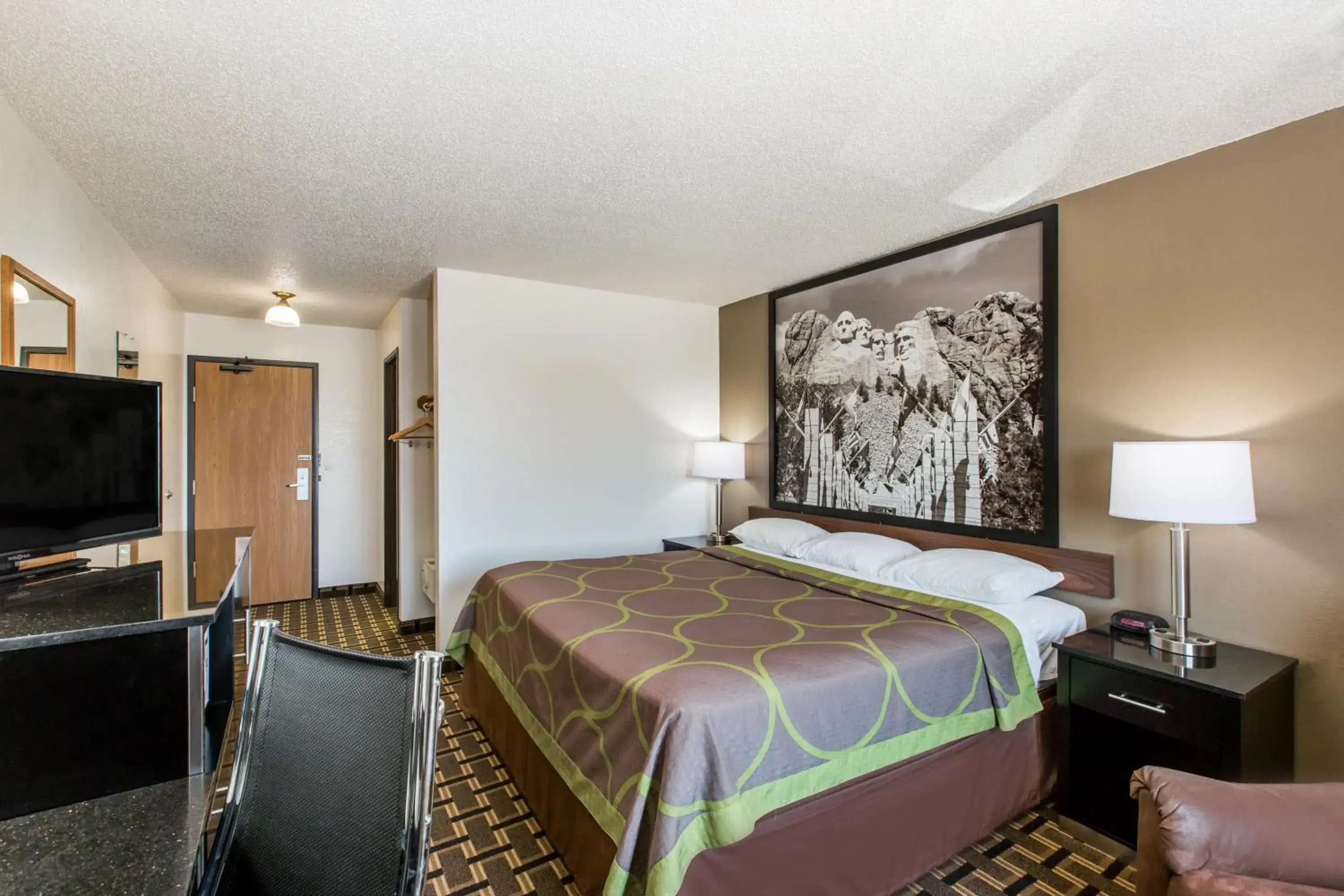 Room with King Bed - Non-Smoking in Super 8 by Wyndham Wayne Room with King Bed - Non-Smoking in Super 8 by Wyndham Wayne