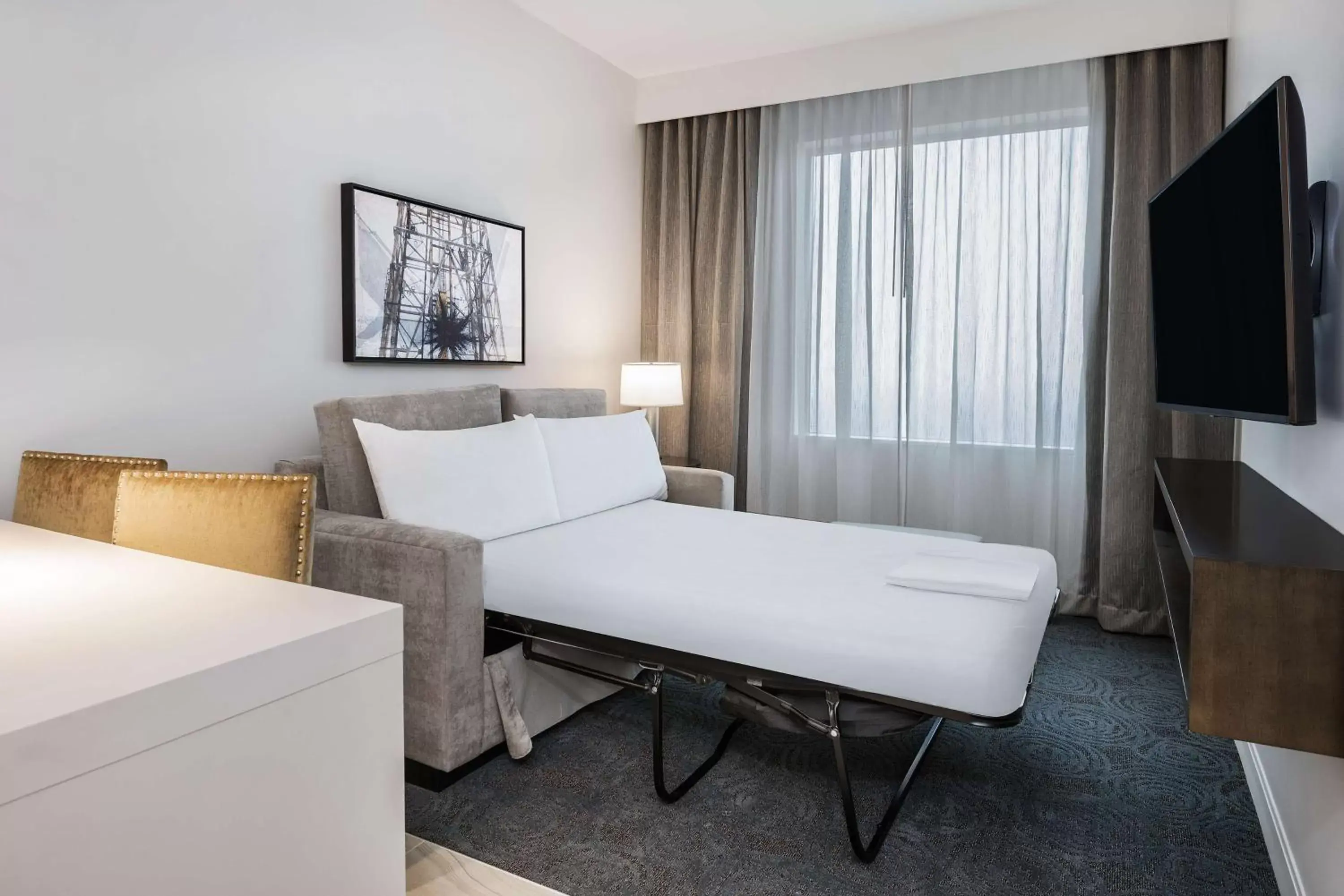 Two-Room King Suite with Bath Tub - Mobility Accessible in Embassy Suites by Hilton Houston West - Katy Two-Room King Suite with Bath Tub - Mobility Accessible in Embassy Suites by Hilton Houston West - Katy