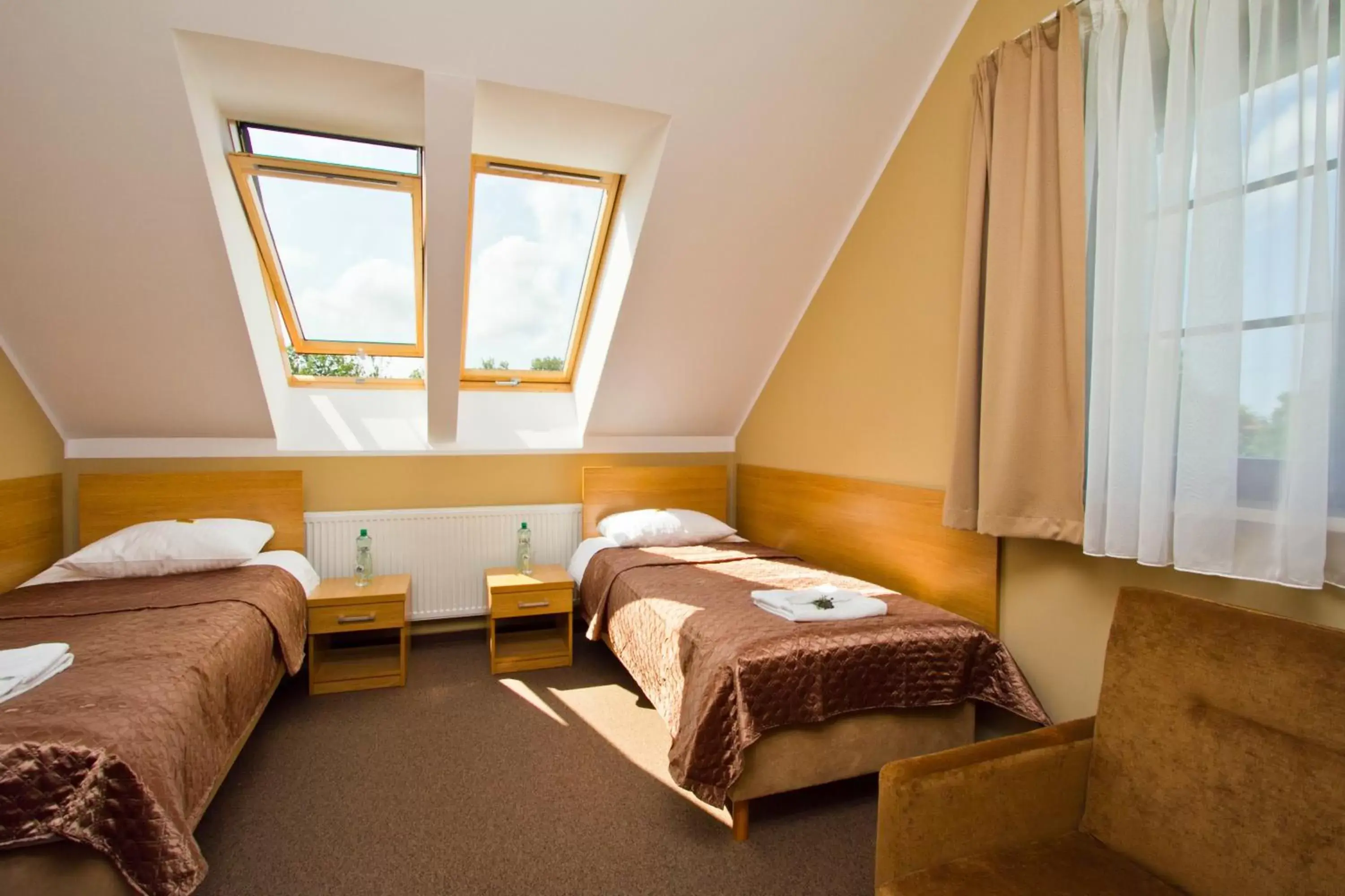 Classic Triple Room in Folwark Żuławski Classic Triple Room in Folwark Żuławski